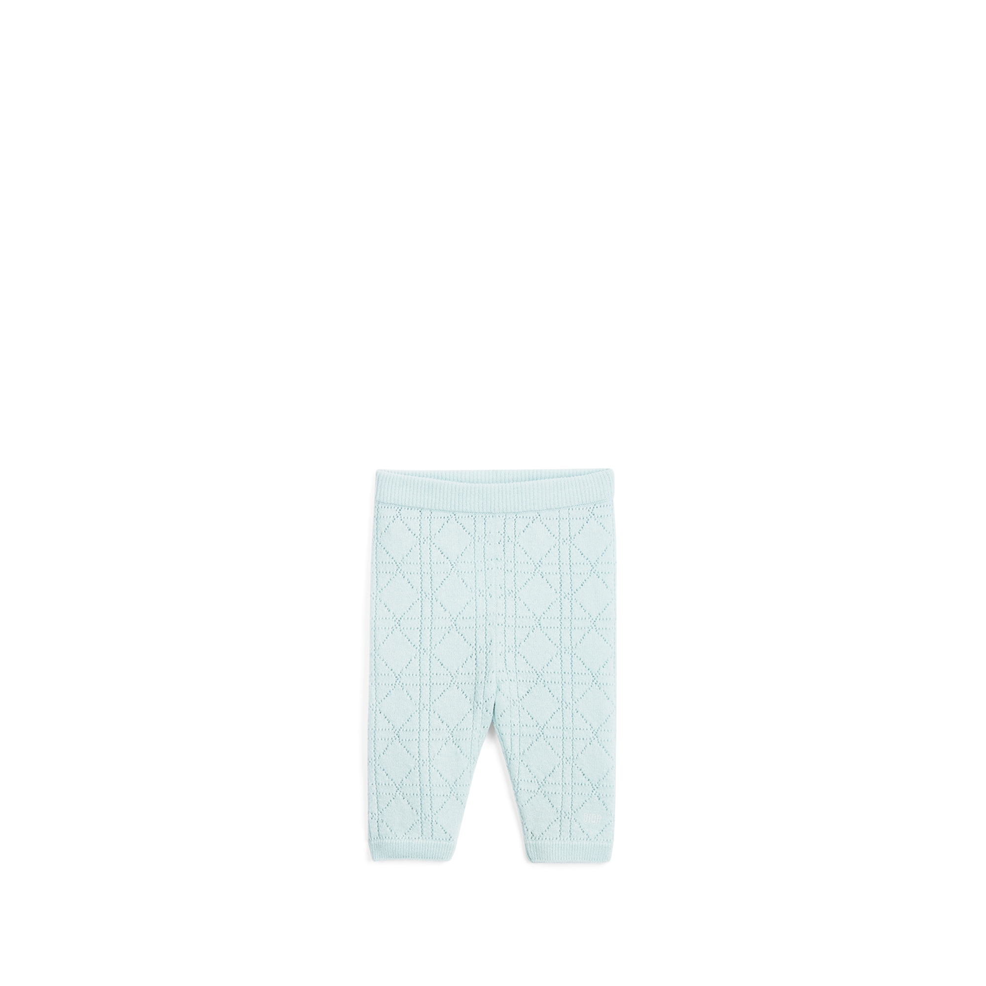 Newborn Gift Set Light Blue Openwork Cannage Cashmere Knit E04