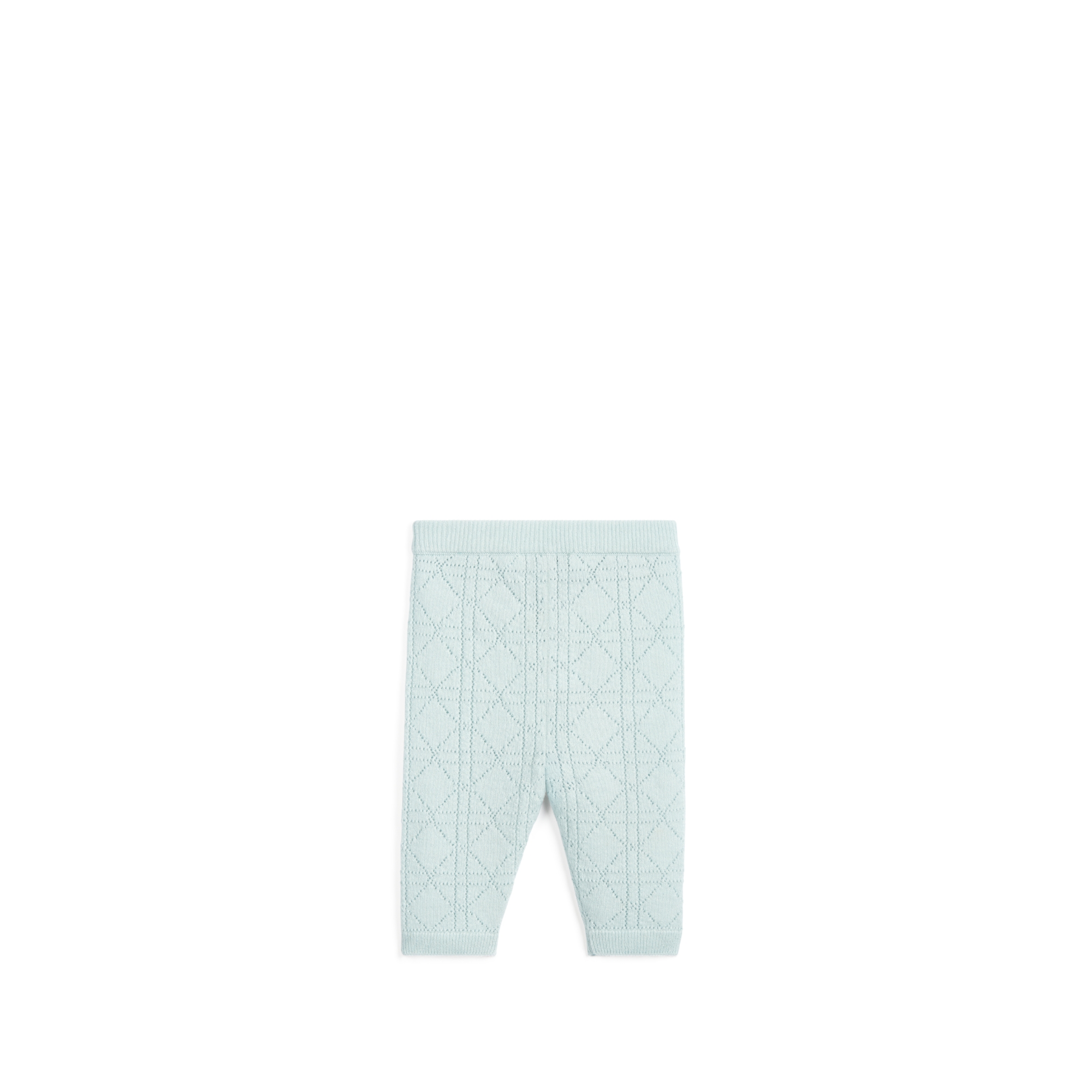 Newborn Gift Set Light Blue Openwork Cannage Cashmere Knit E05