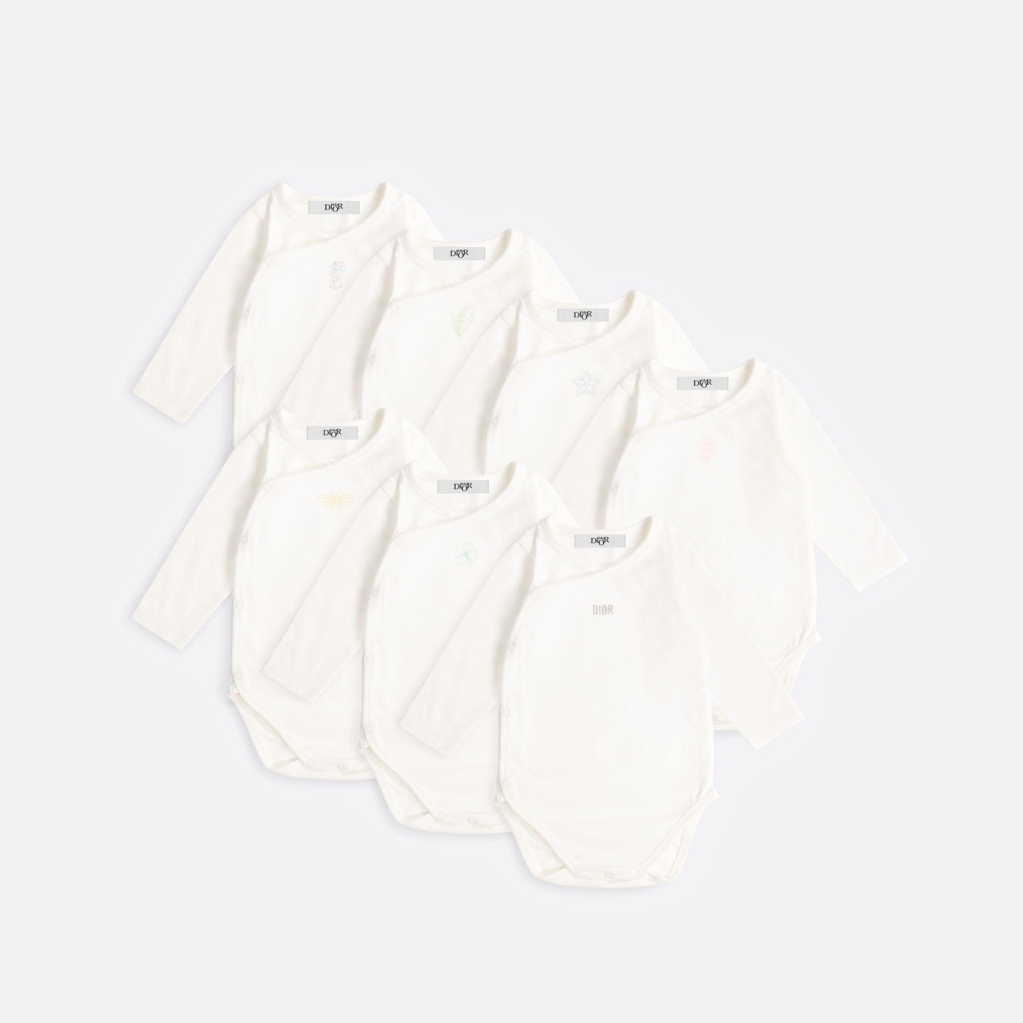 Set of Long-Sleeved Bodysuits