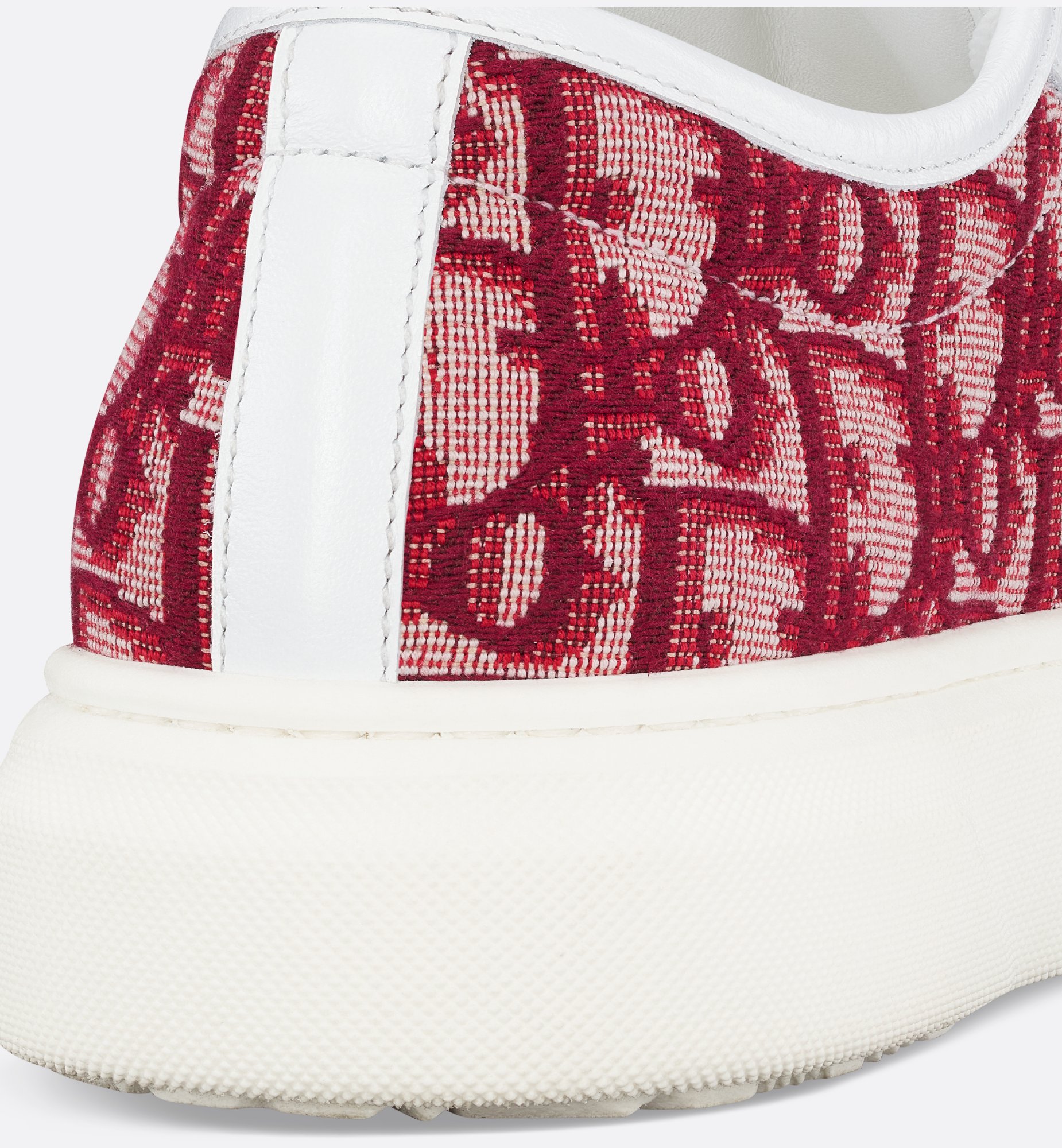 Kids' Low-Top Sneaker Red Dior Oblique Jacquard | DIOR Kids' Low-Top Sneaker Red Dior Oblique Jacquard | DIOR