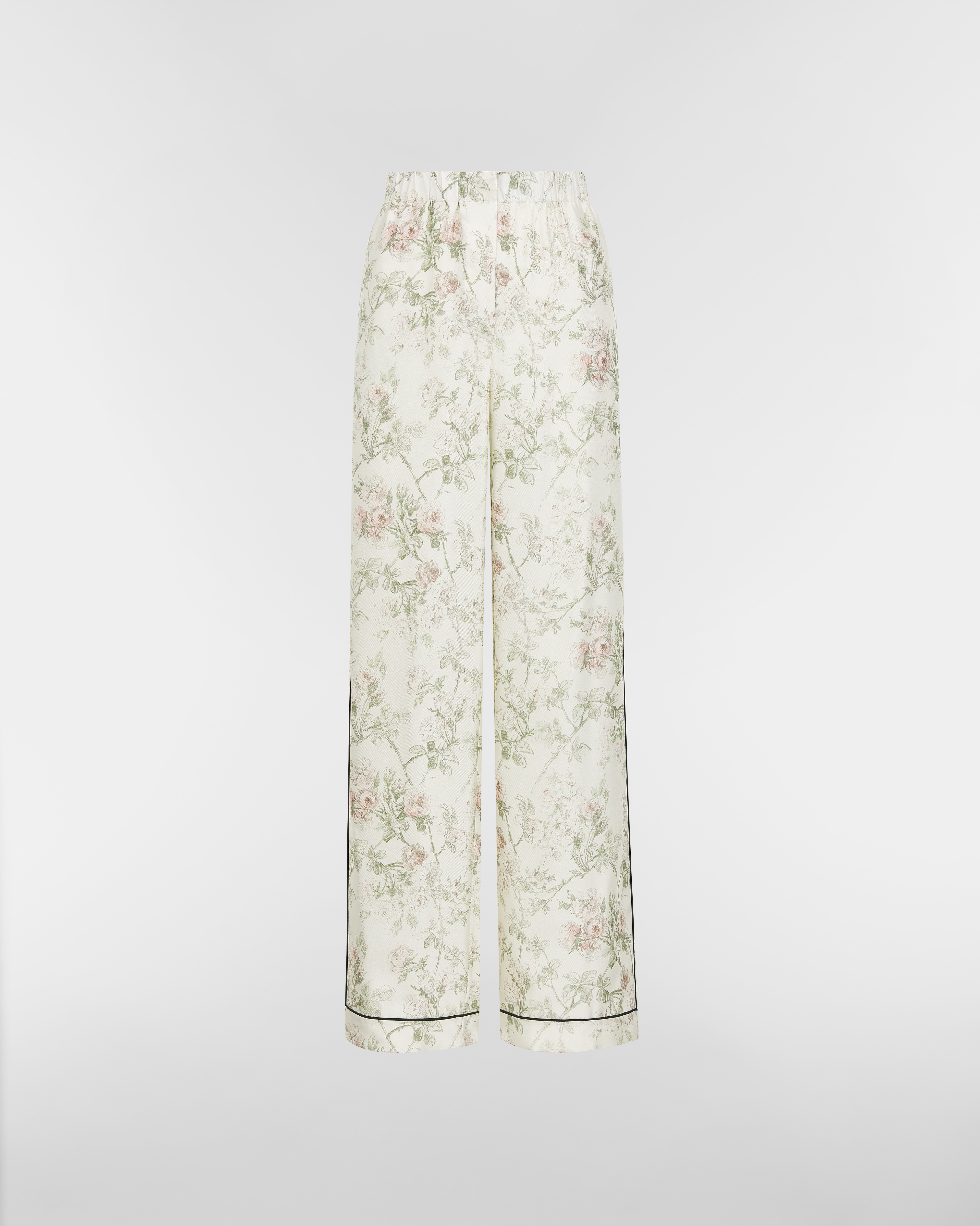 パンツ Rosier de Dior シルクツイル E01