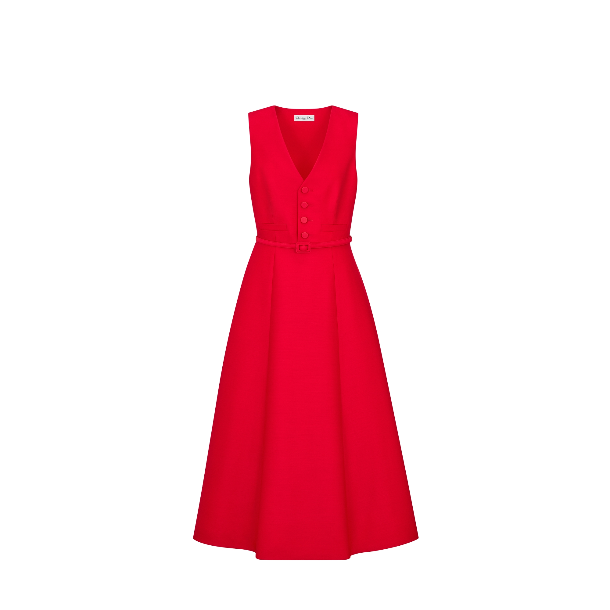  Wolle und Shantungseide in Rot