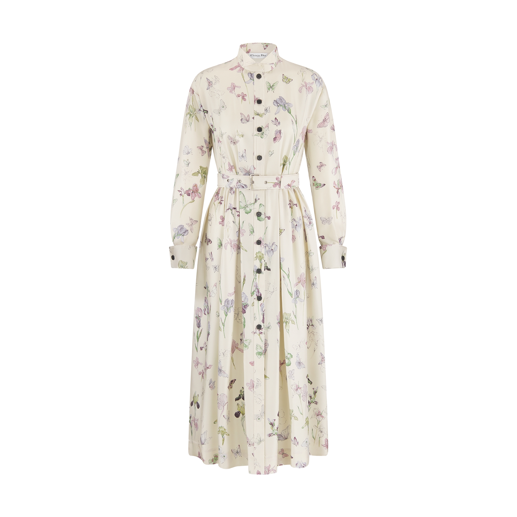 Mid-Length Belted Shirtdress