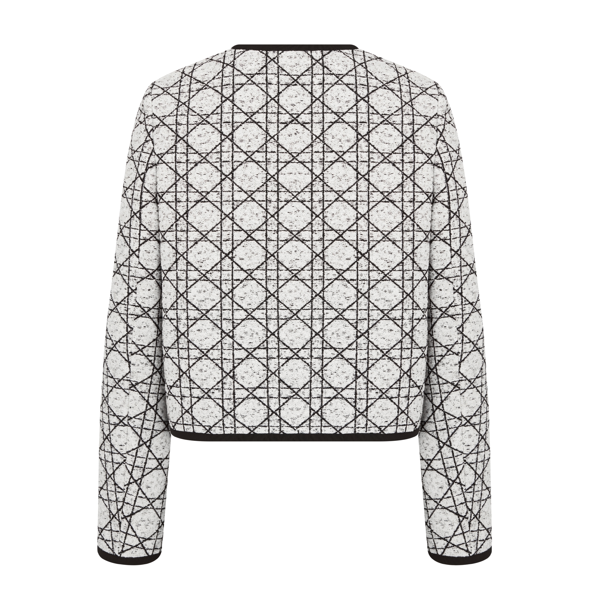 DIOR | クロップド ジャケット マクロカナージュ ウールブレンド ツイード