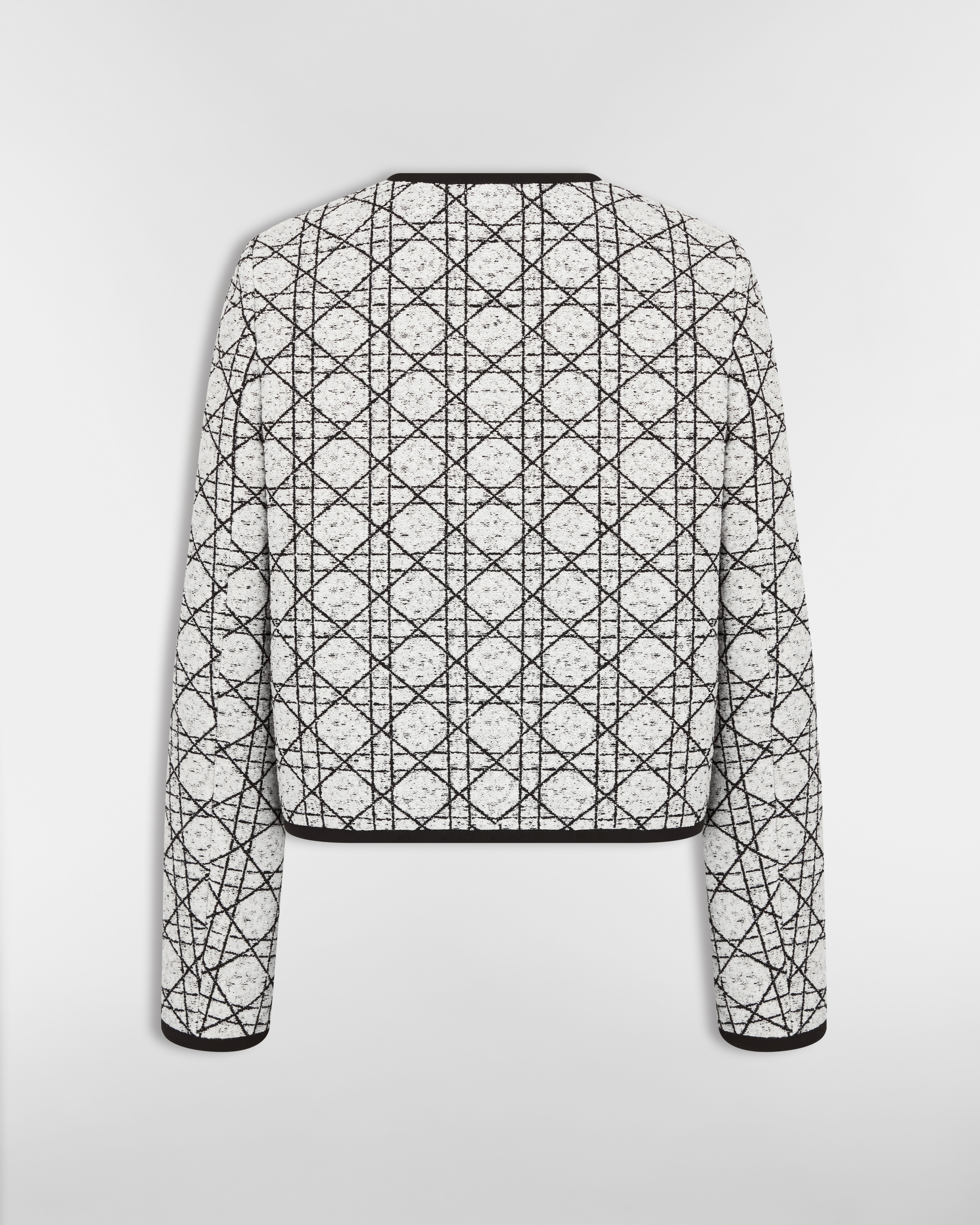 Macrocannage Cropped Jacket