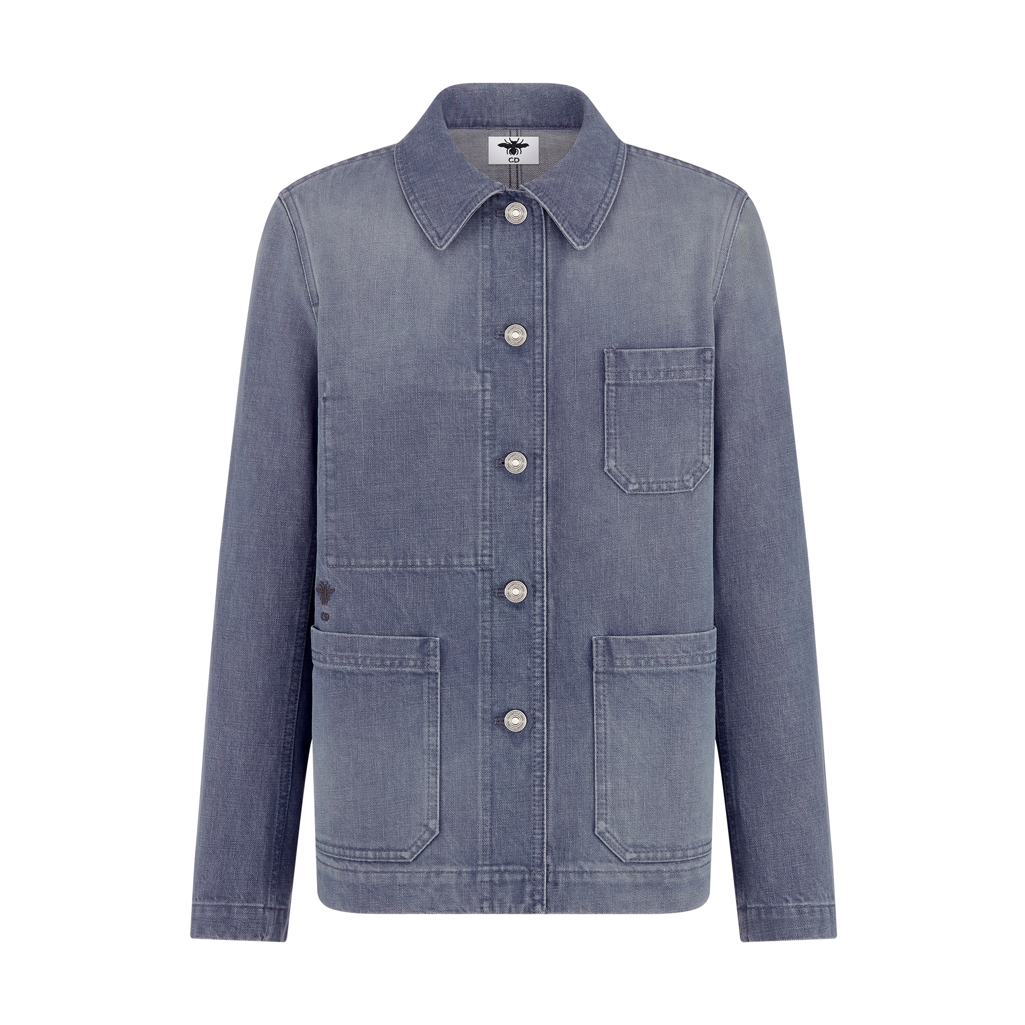Caro Jacket Purple Stonewashed Cotton Denim | DIOR