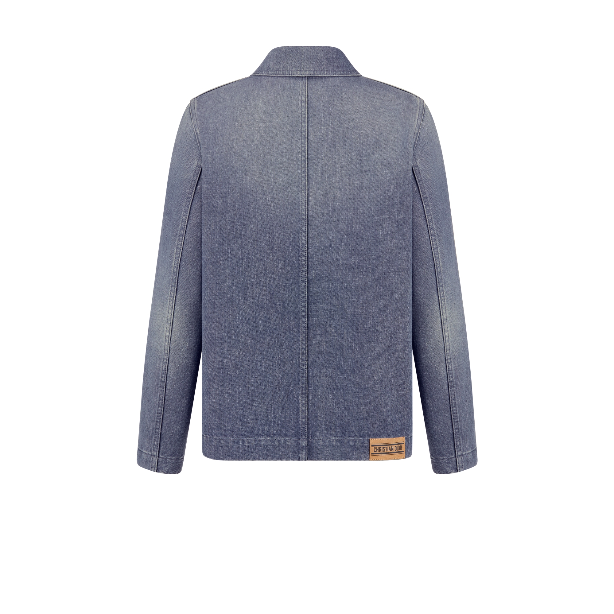 Caro Jacket Purple Stonewashed Cotton Denim E08