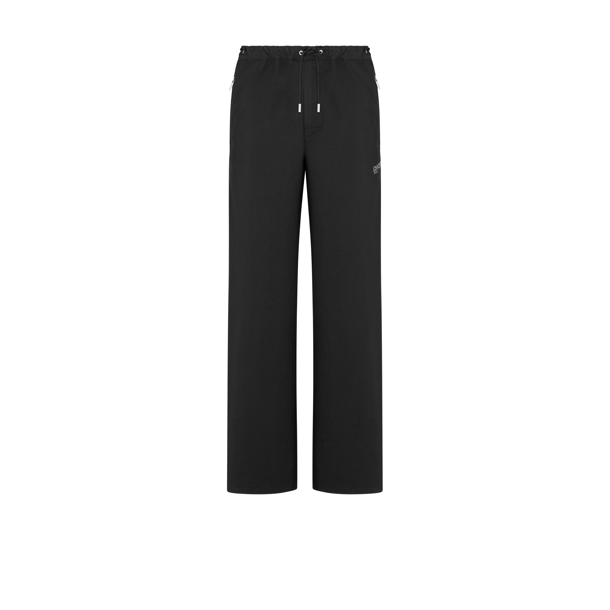 Dior Mountain Track Pants Black Blended Cotton Twill E01