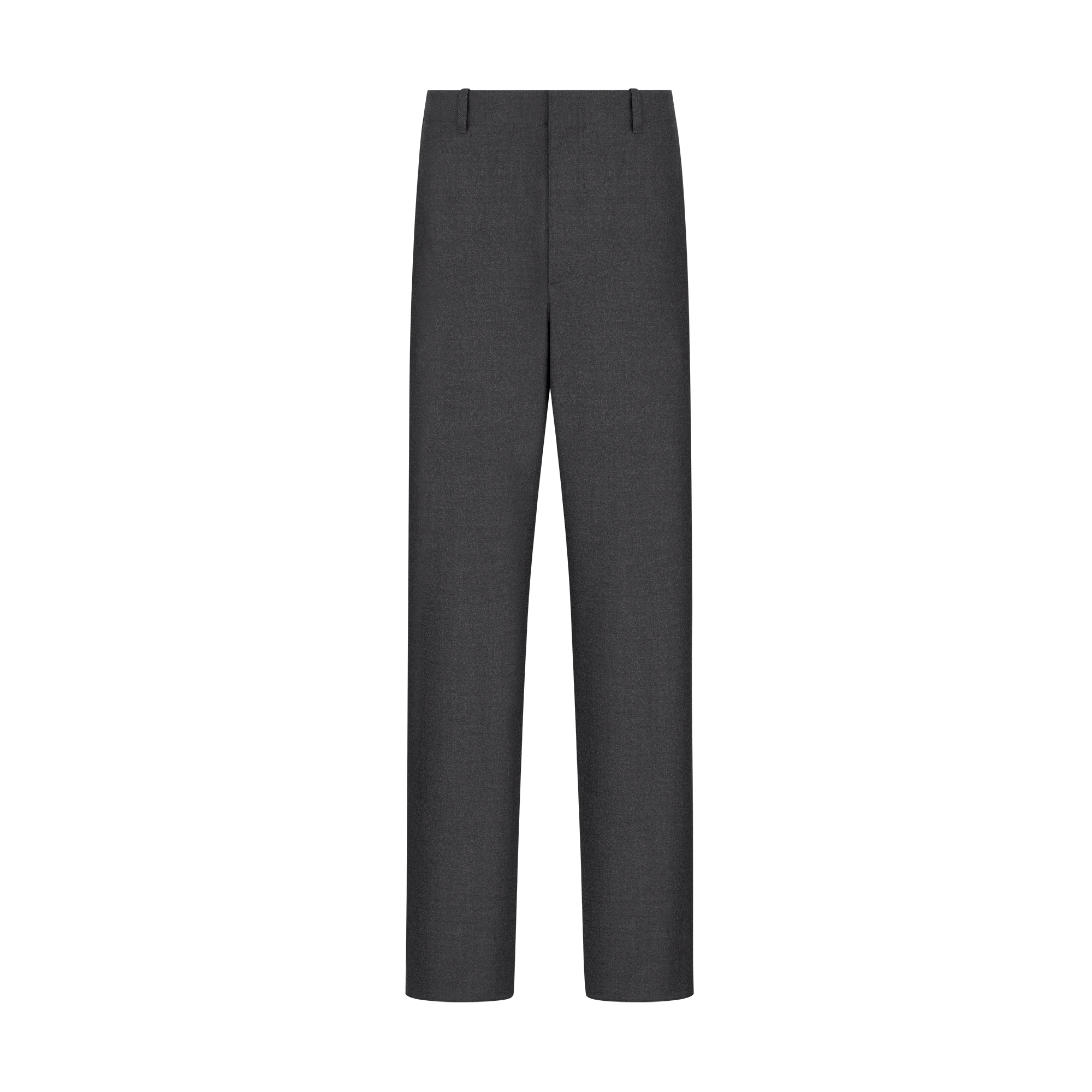 Dior Icons Loose Pants Anthracite Gray Cashmere Flannel | DIOR