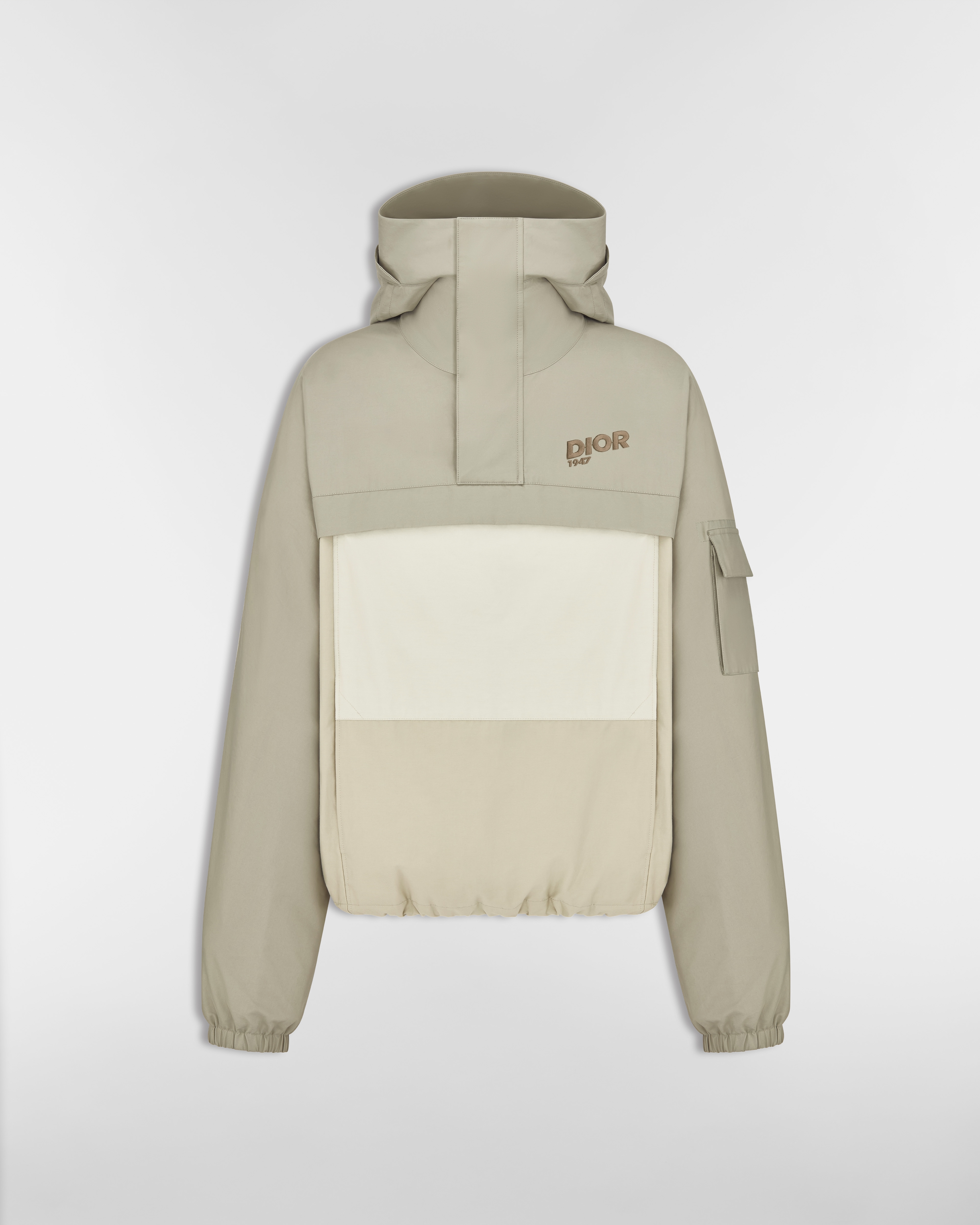 Dior Mountain Blouson Jacket Beige Cotton Blend E01