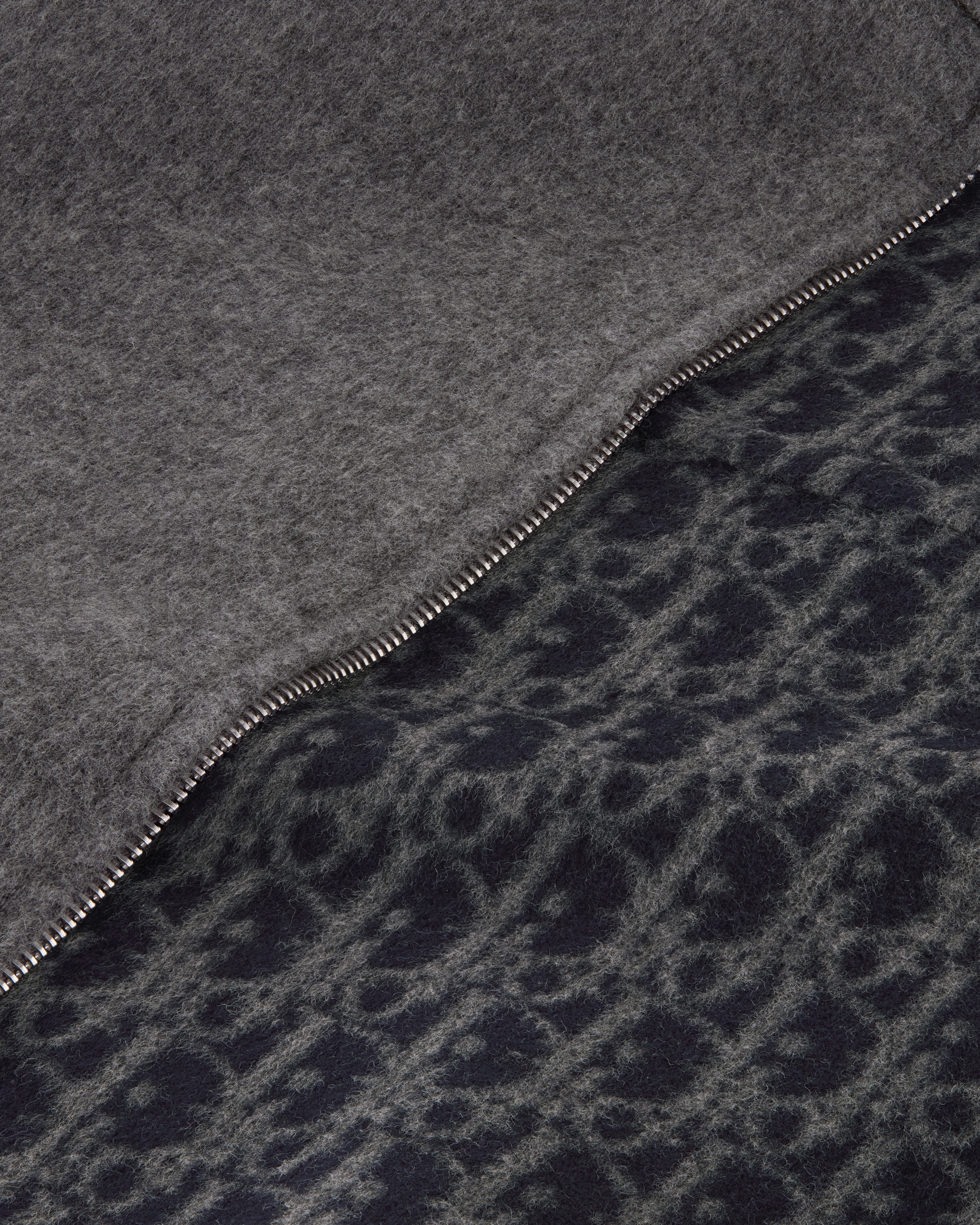 Dior Icons Harrington Jacket Gray Virgin Wool and Cashmere E09