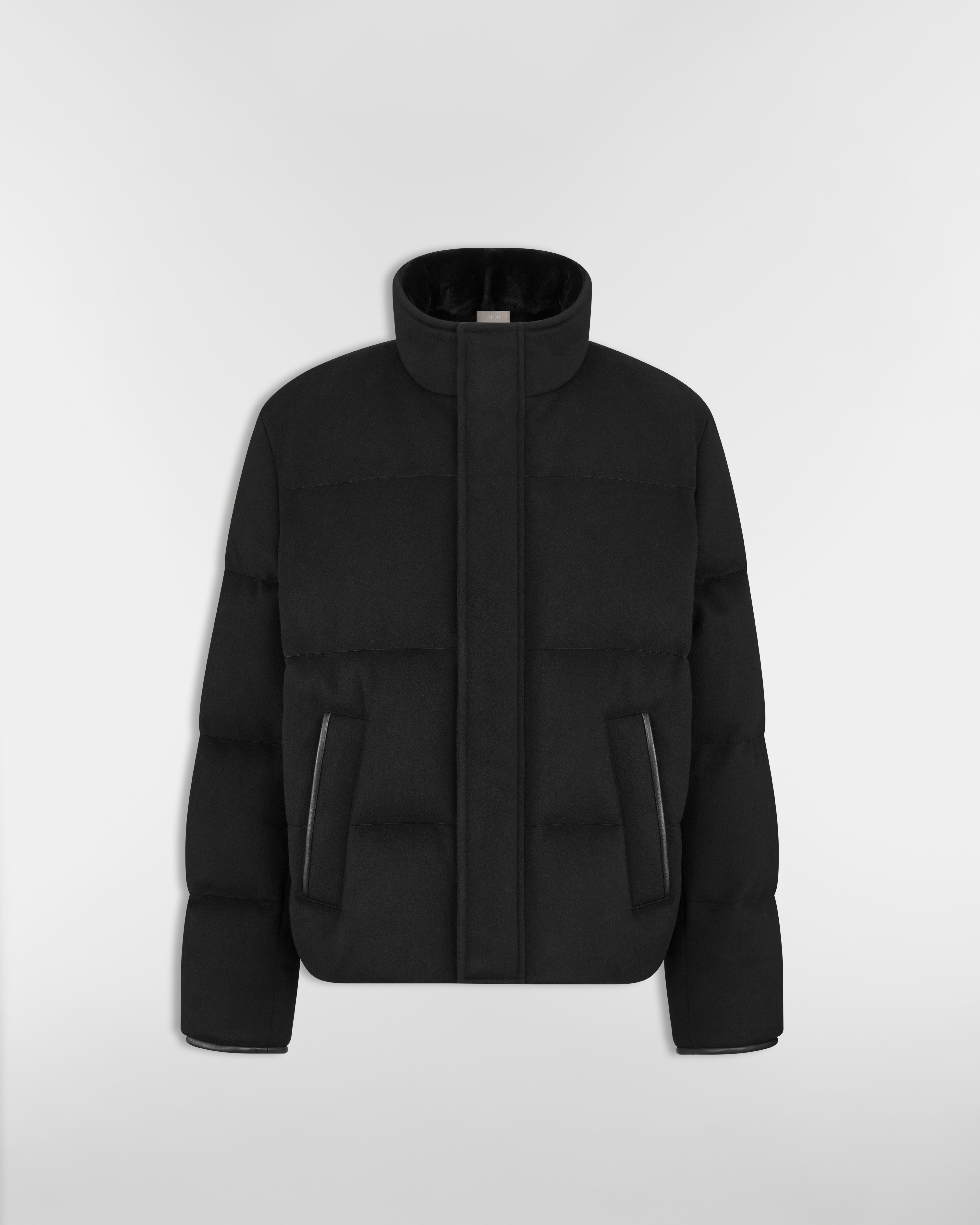 Dior Icons Down Jacket Black Cashmere E01