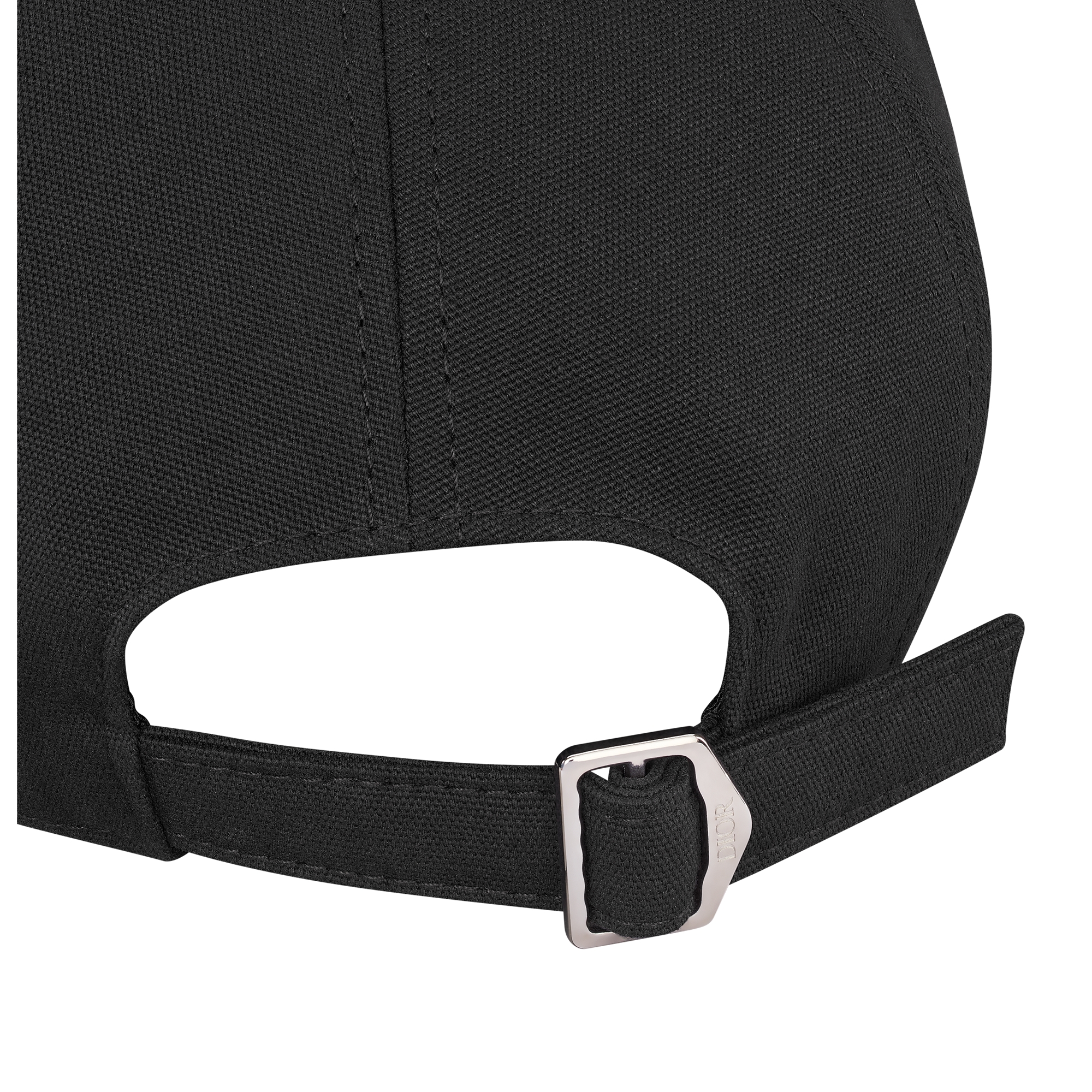 Cap with Dior Oblique Visor Black Cotton Canvas E09