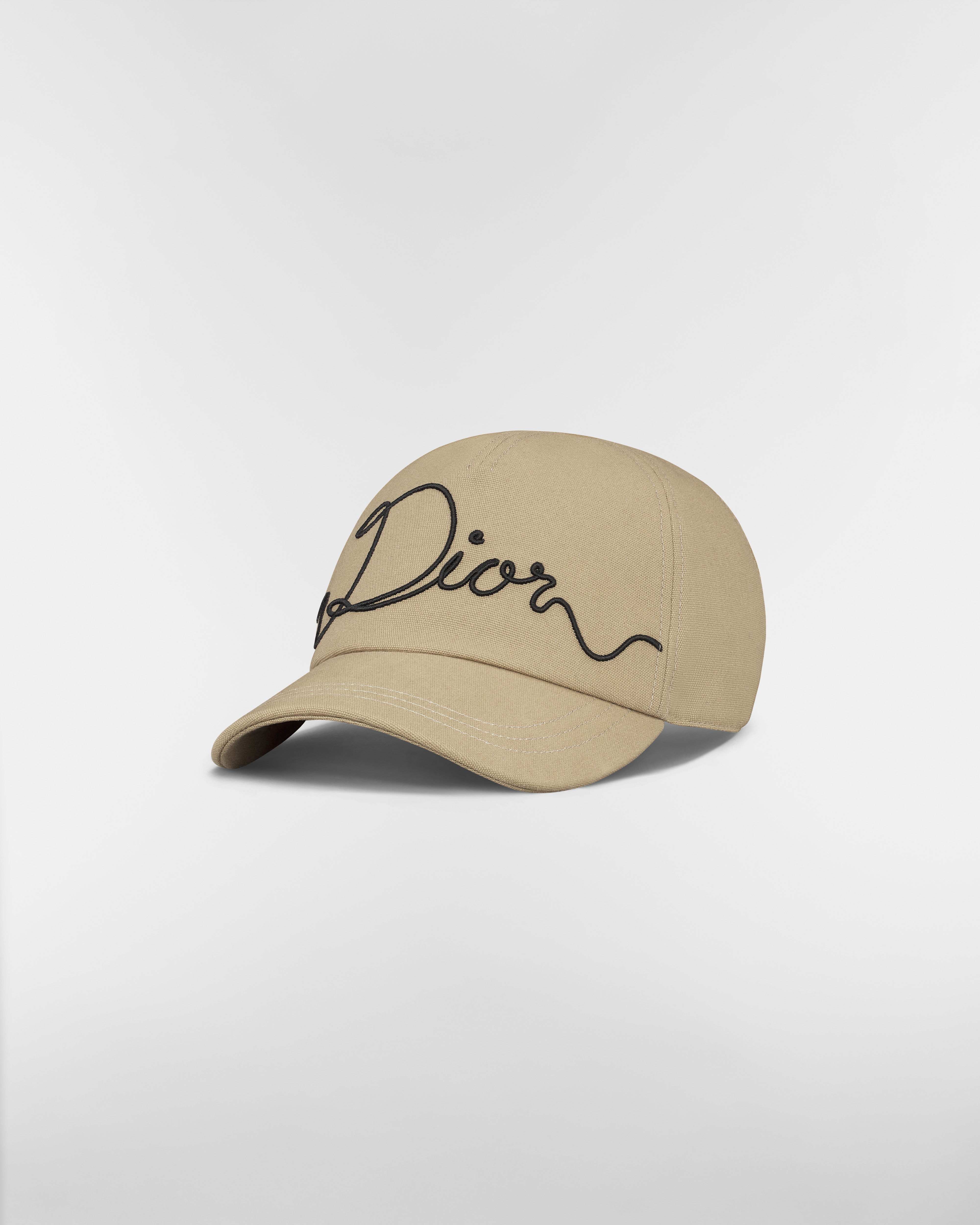 Gorra Dior Ribbon Algodón beige E03