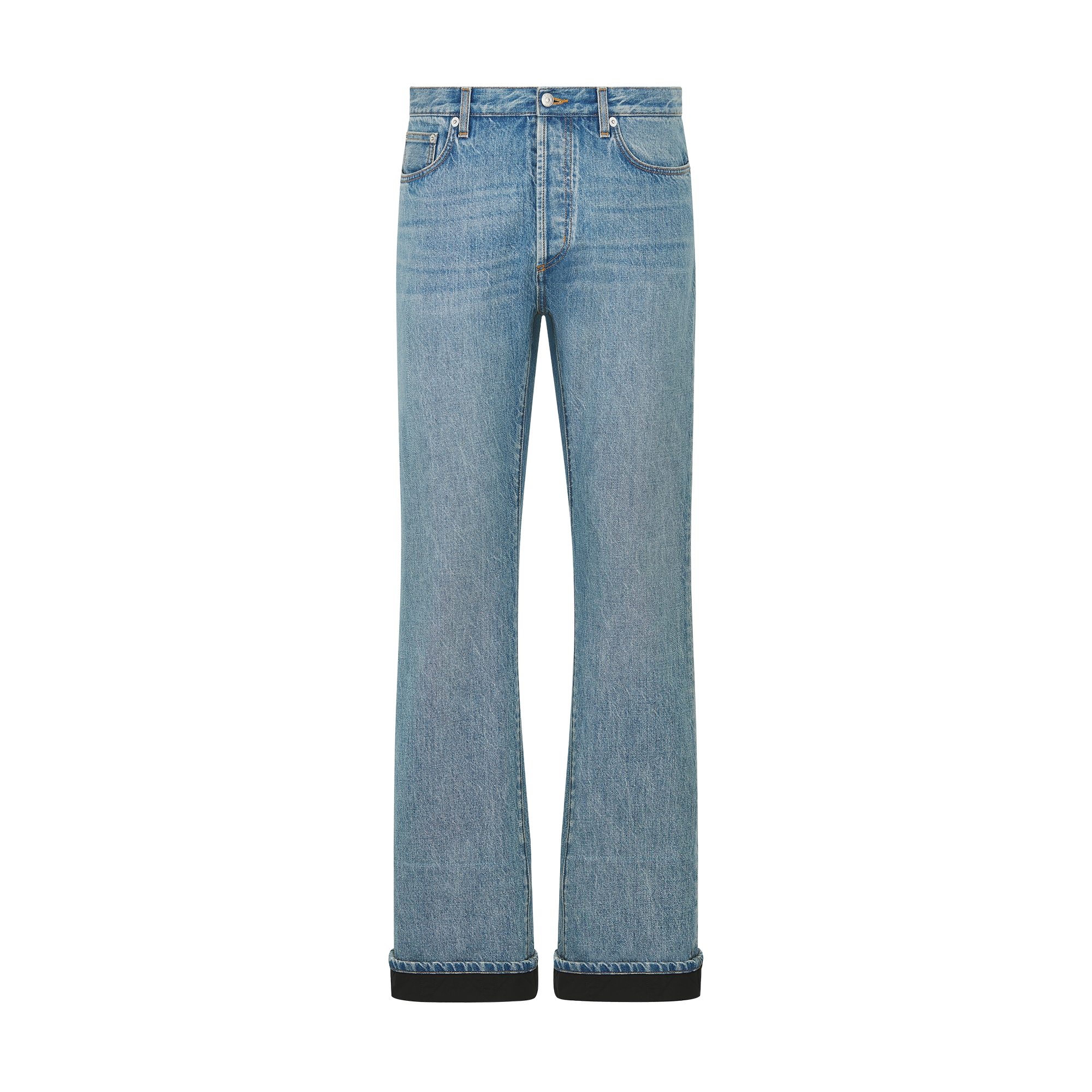 Cannage Jeans Blue Cotton Denim | DIOR