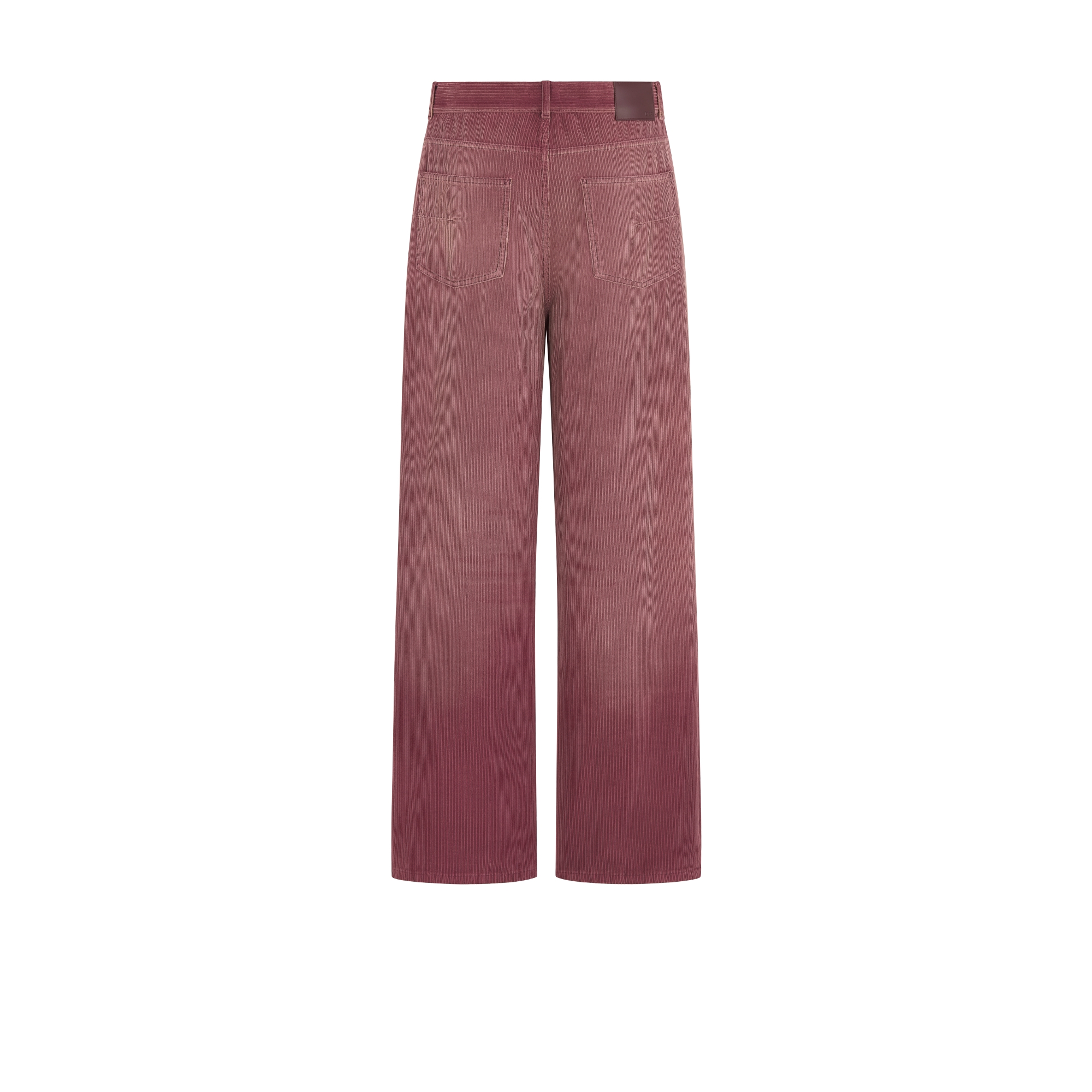 Pants Burgundy Cotton Corduroy E08