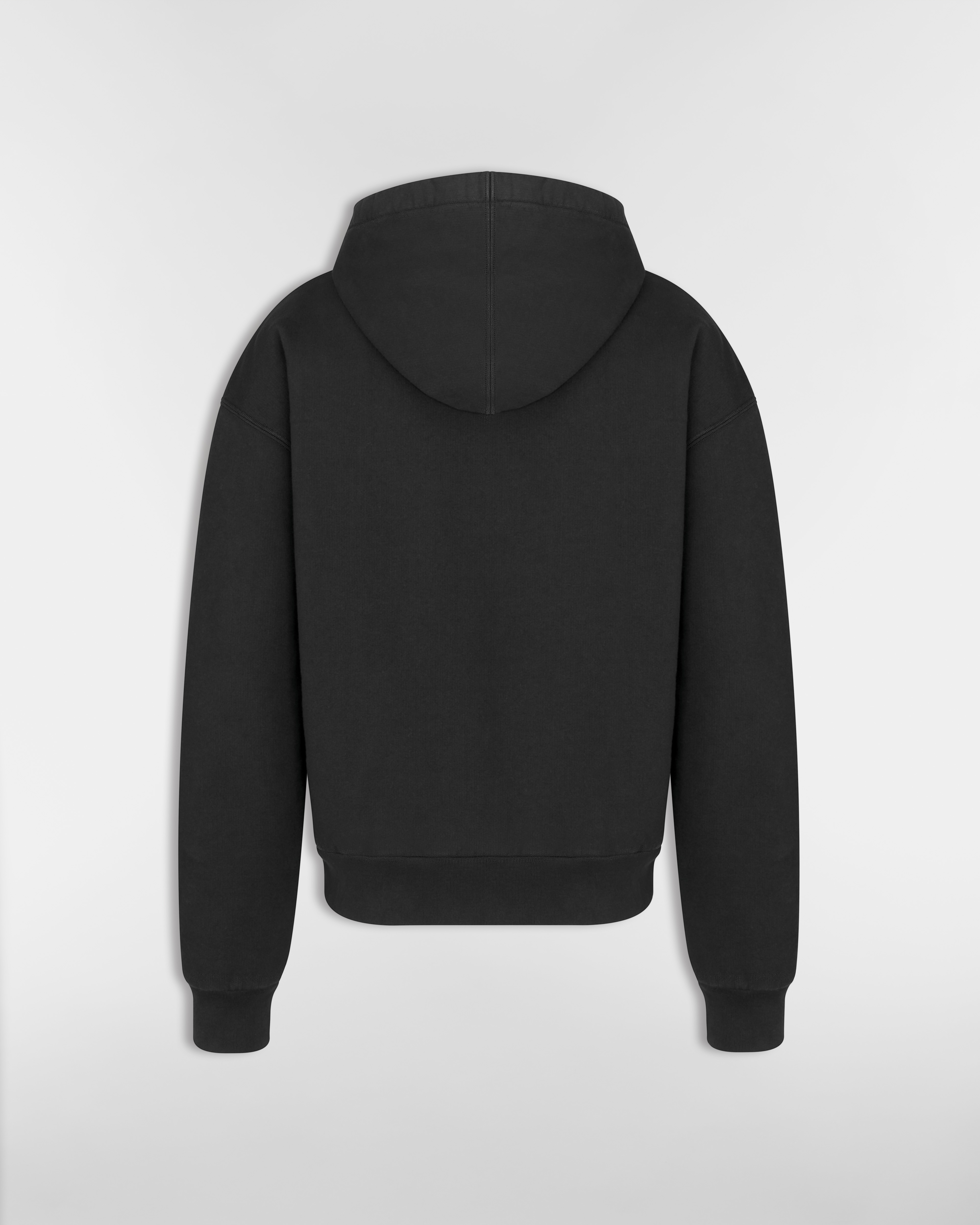 Dior Oblique Kapuzenpullover Baumwollfleece in sattem Grau E08