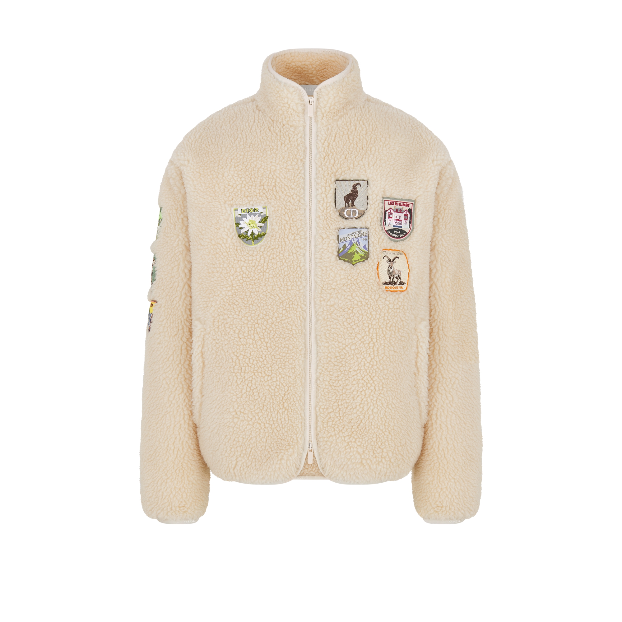 Dior Mountain Fleece Funktionsfleece in Elfenbeinfarbe E01