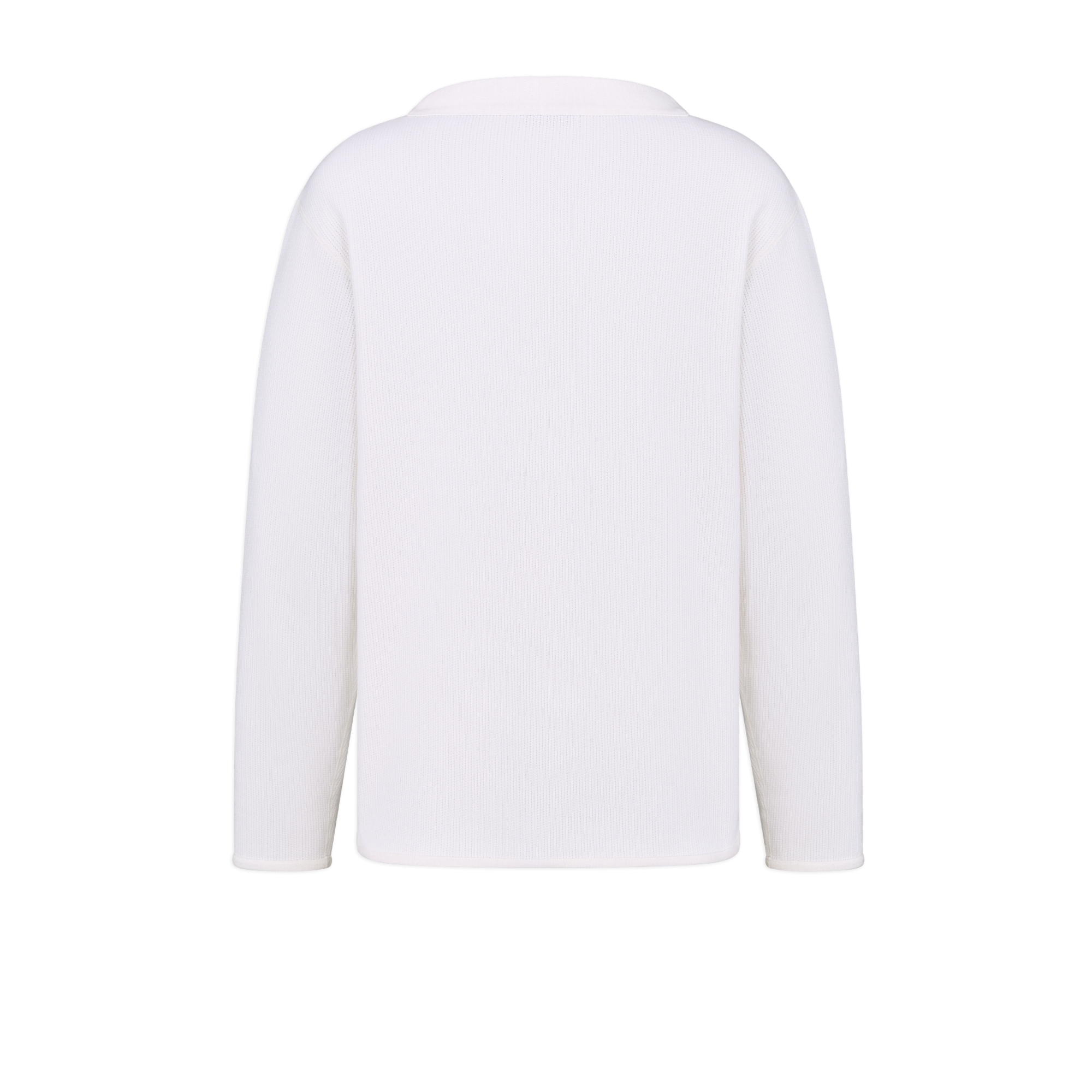 Christian Dior Couture ロングスリーブ Tシャツ (リラックス フィット) コットン & バージンウール ジャージー E08