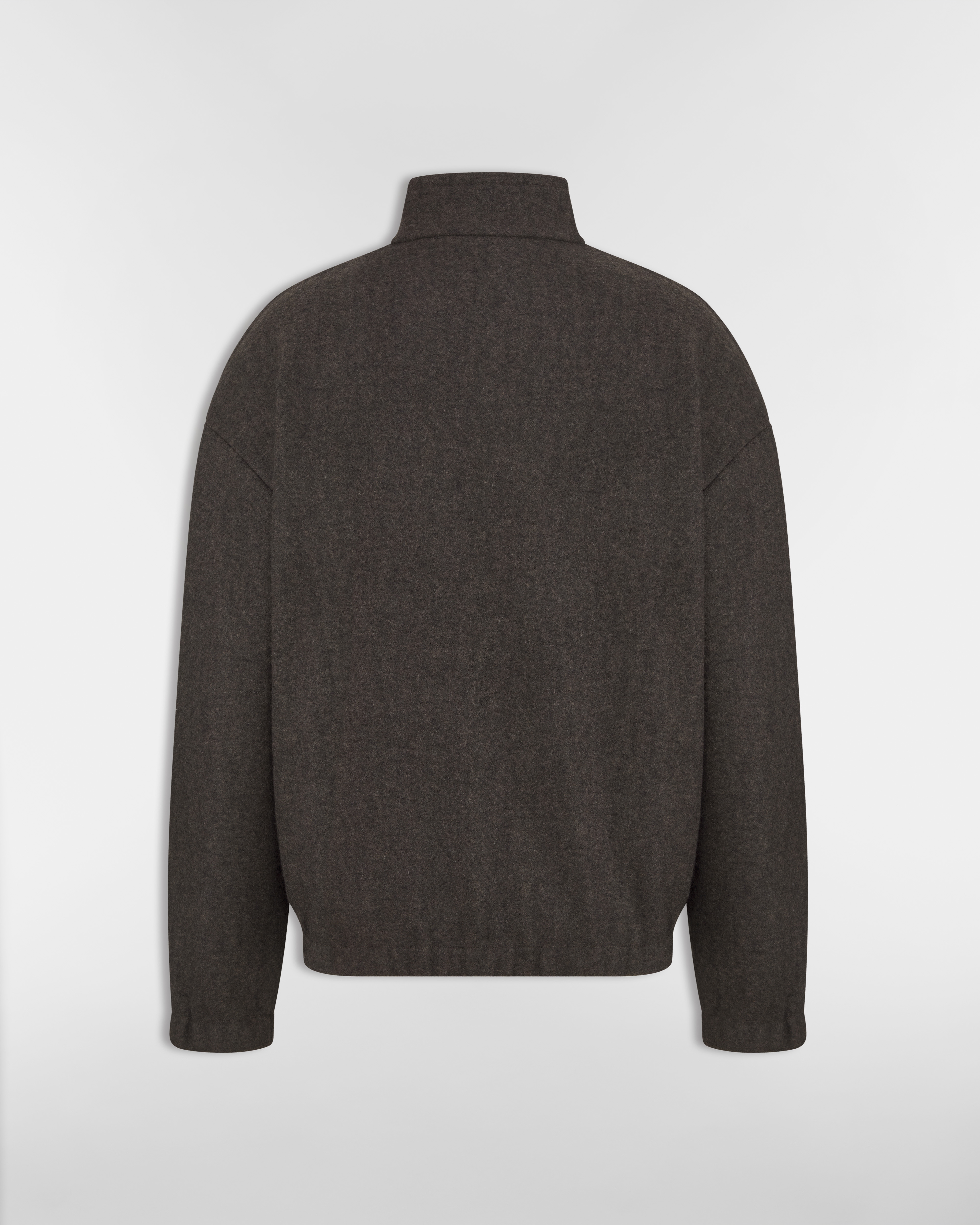 Dior Icons Sweatshirt Brown Cashmere and Wool Jacquard E08