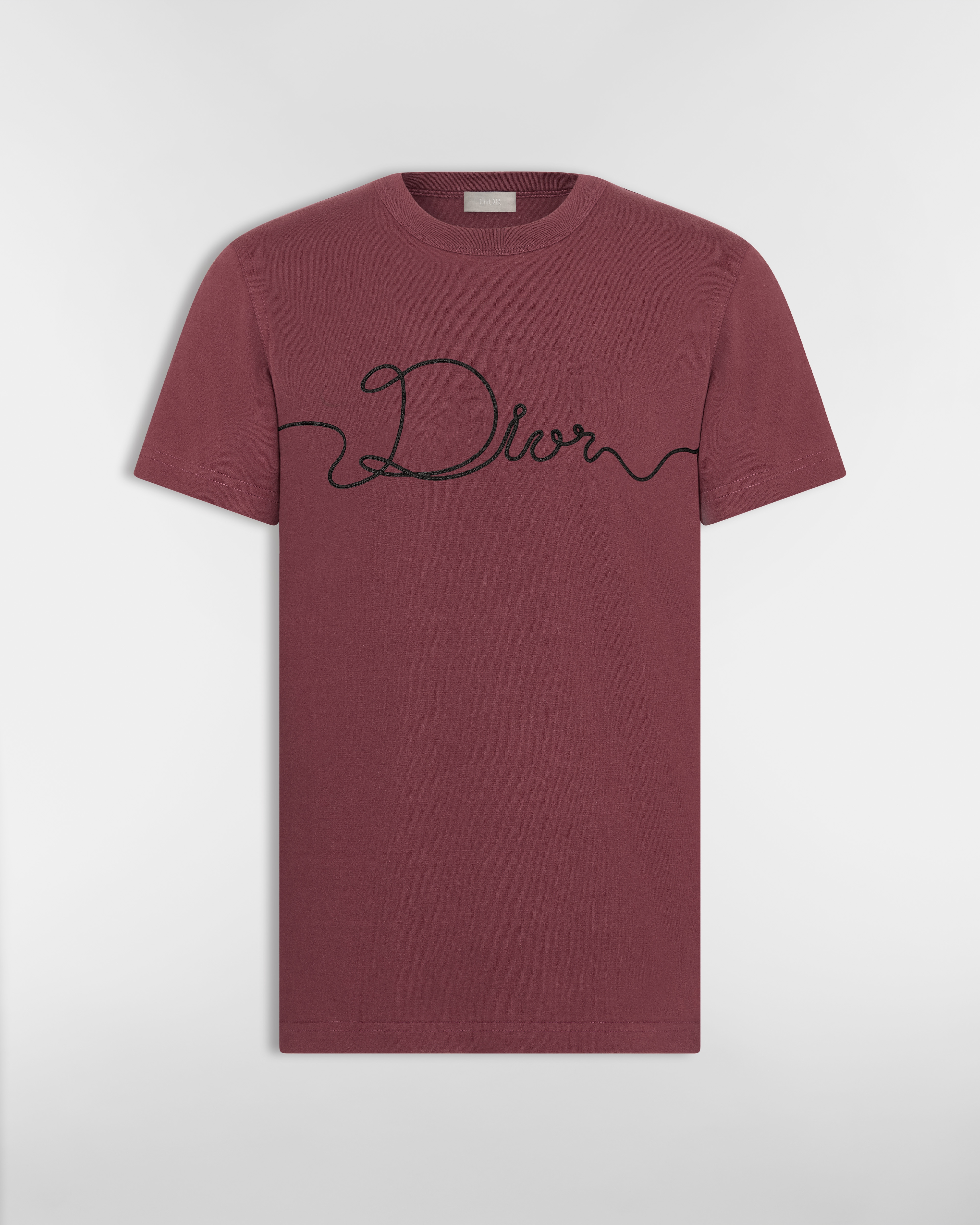 Dior Ribbon Tシャツ (レギュラー フィット) コットンジャージー E01