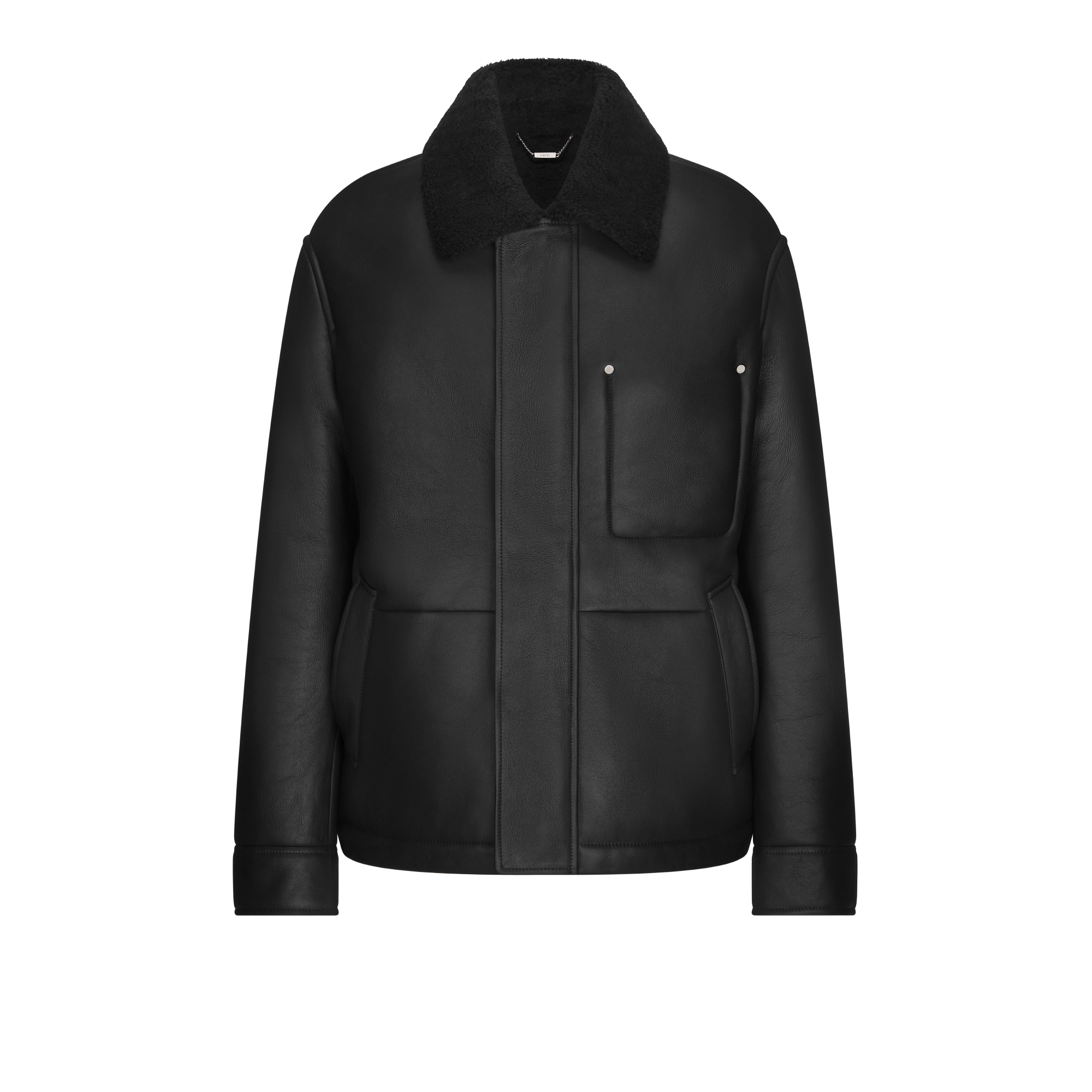 Dior Icons Parka Black Lambskin Shearling E01