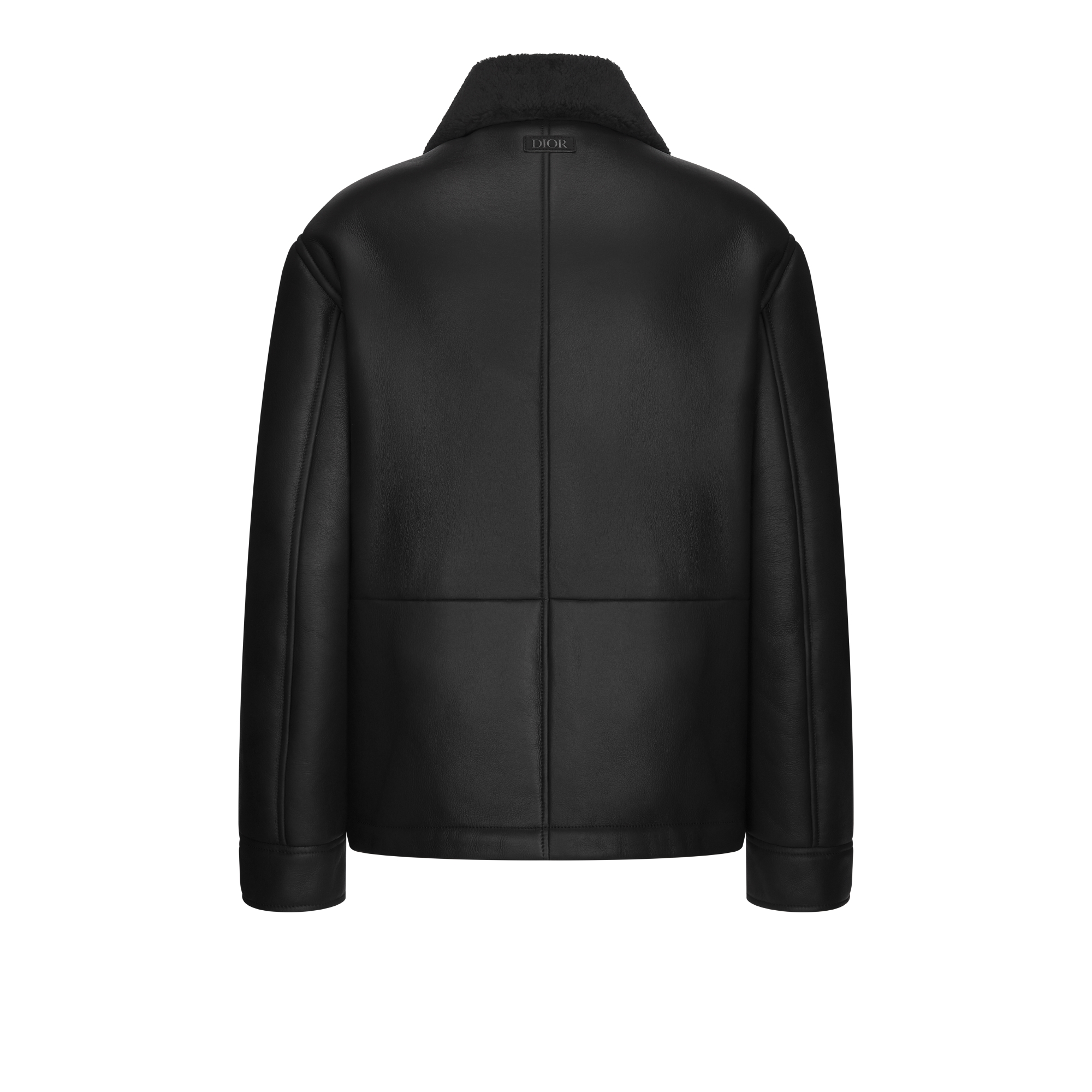 Dior Icons Parka Black Lambskin Shearling E08