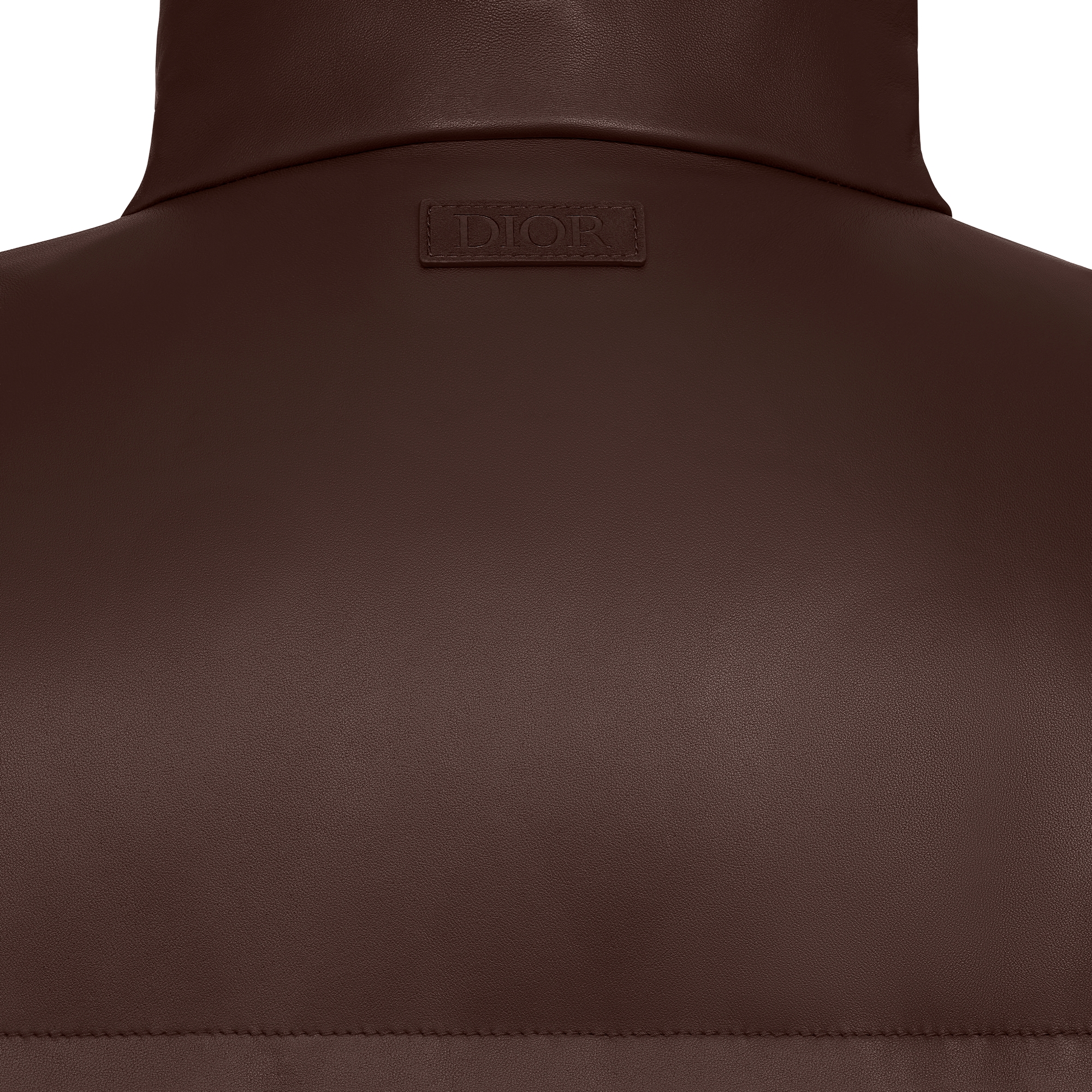 Dior Icons 夾棉外套 棕色羊皮 E09