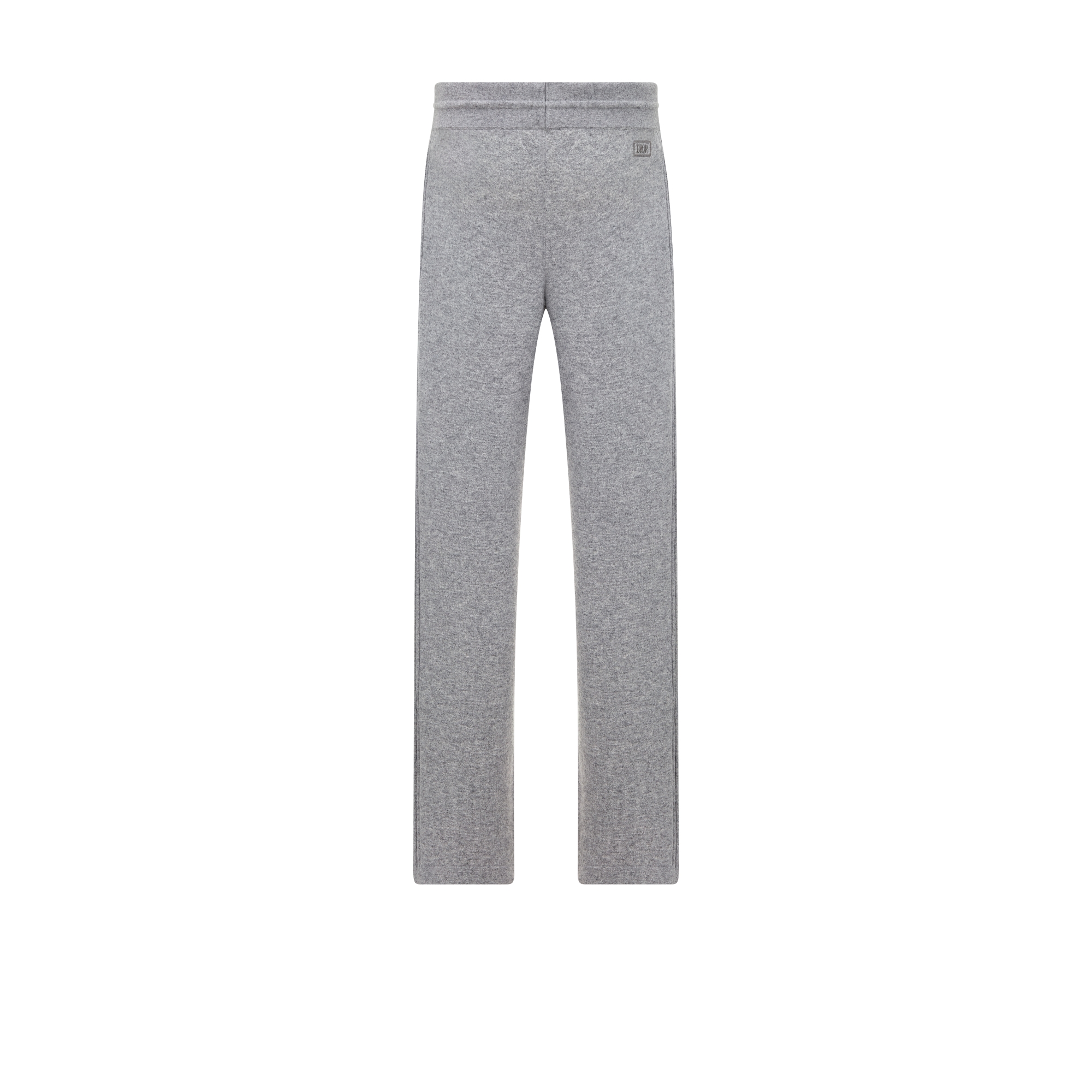 Dior Icons Track Pants Gray Cashmere Jersey E08