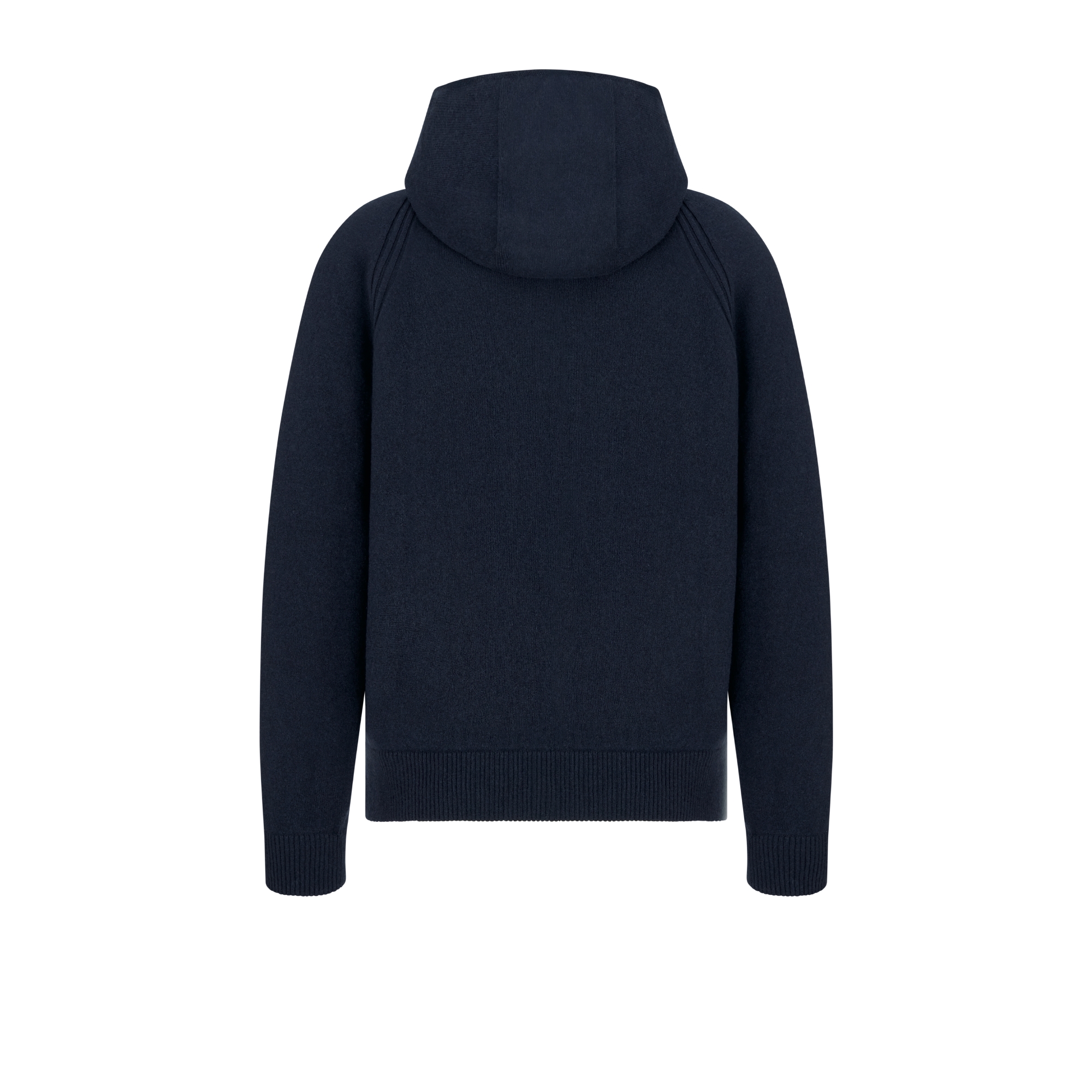 Dior Icons Hooded Sweatshirt Navy Blue Cashmere Jersey | DIOR