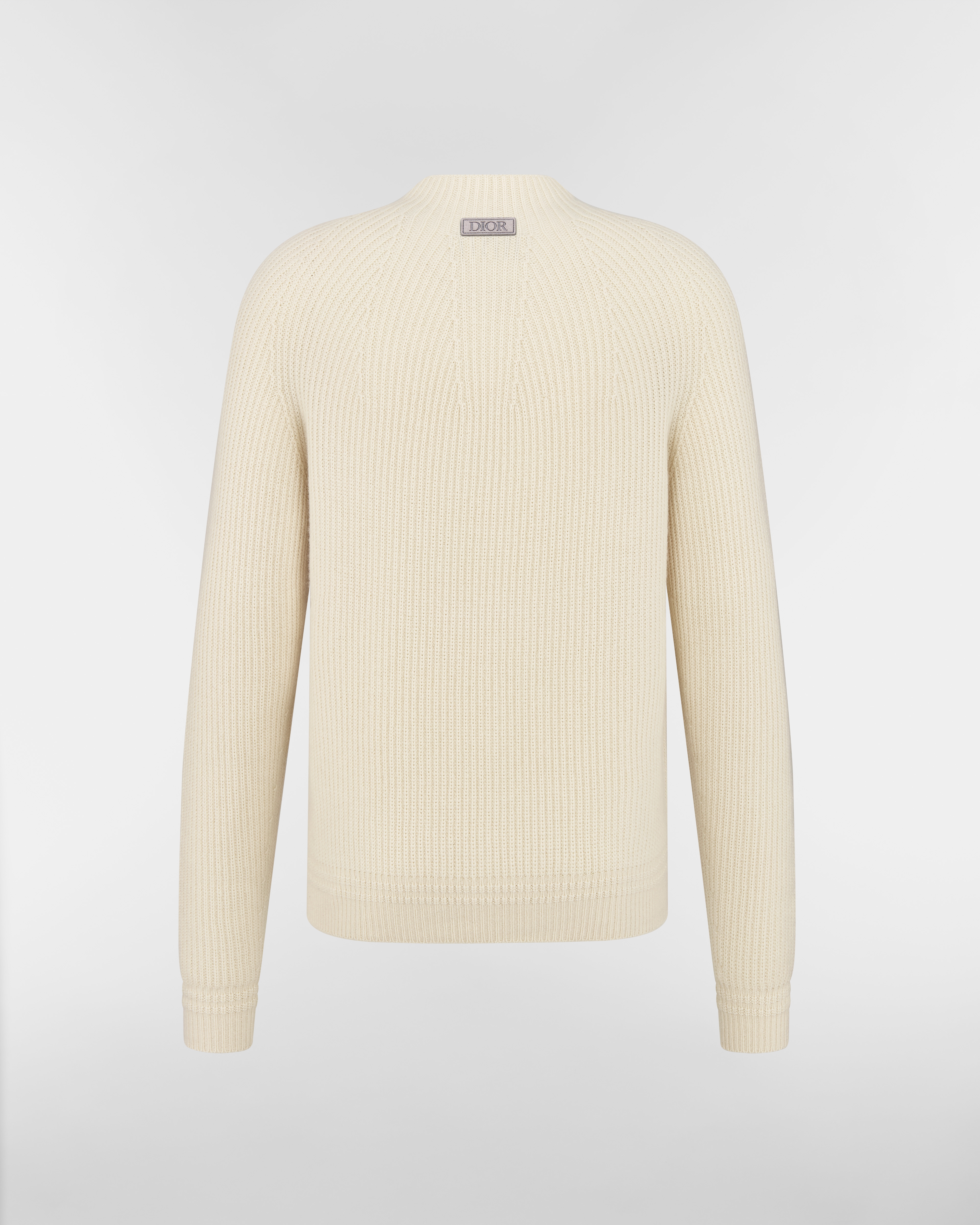 Dior Icons Sweater Ivory Cashmere Knit E08