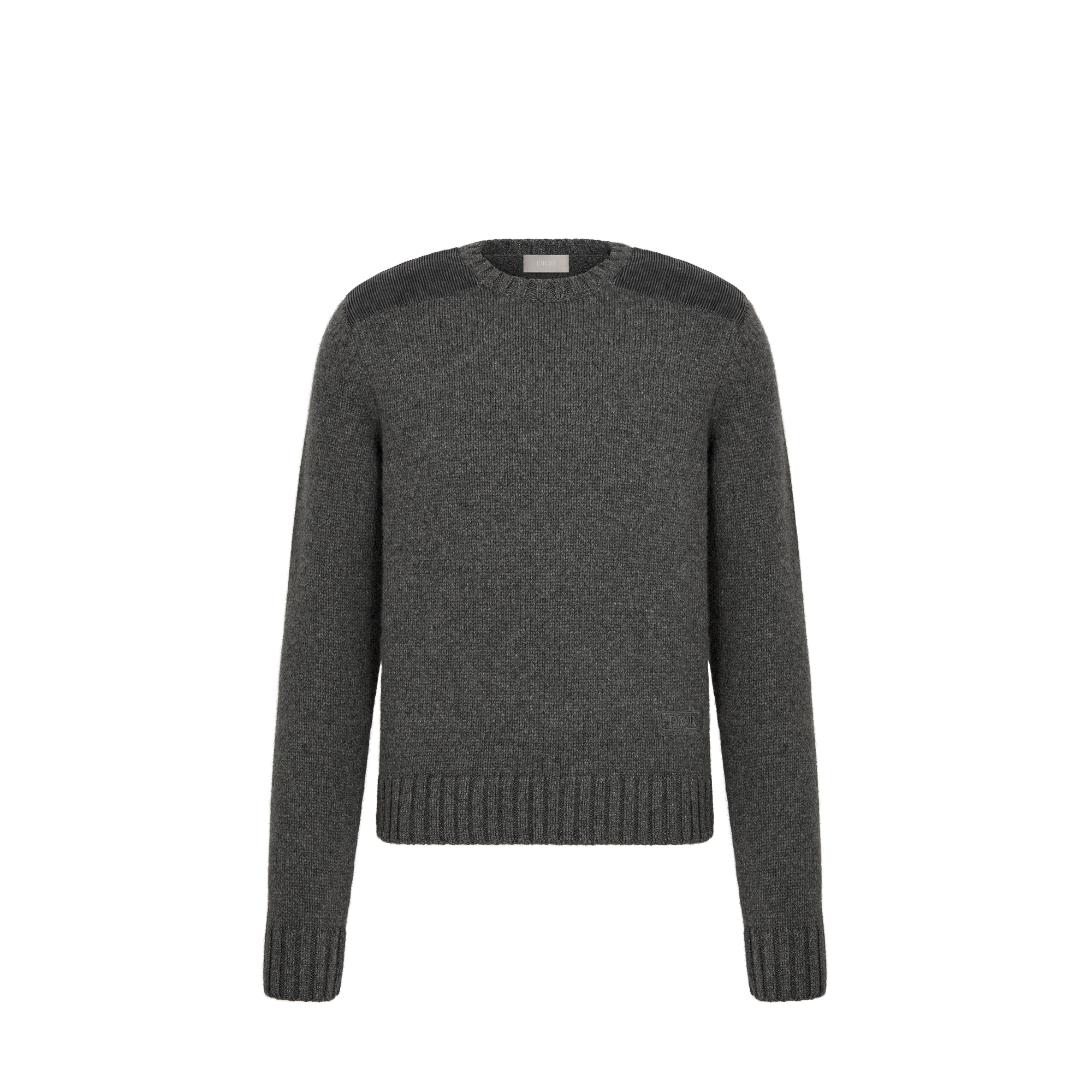Dior Icons Sweater Gray Cashmere Jersey | DIOR