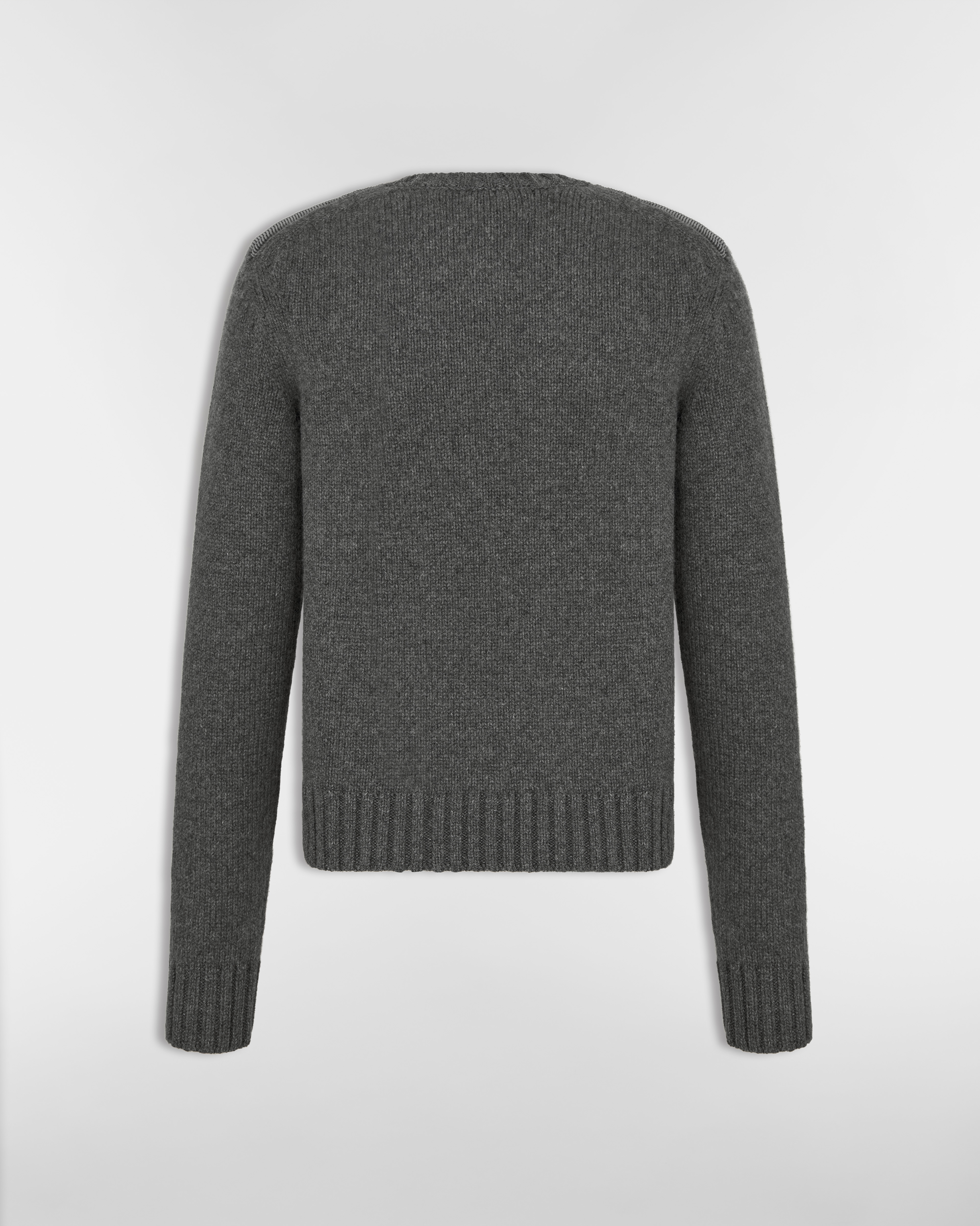 Dior Icons Sweater Gray Cashmere Jersey E08