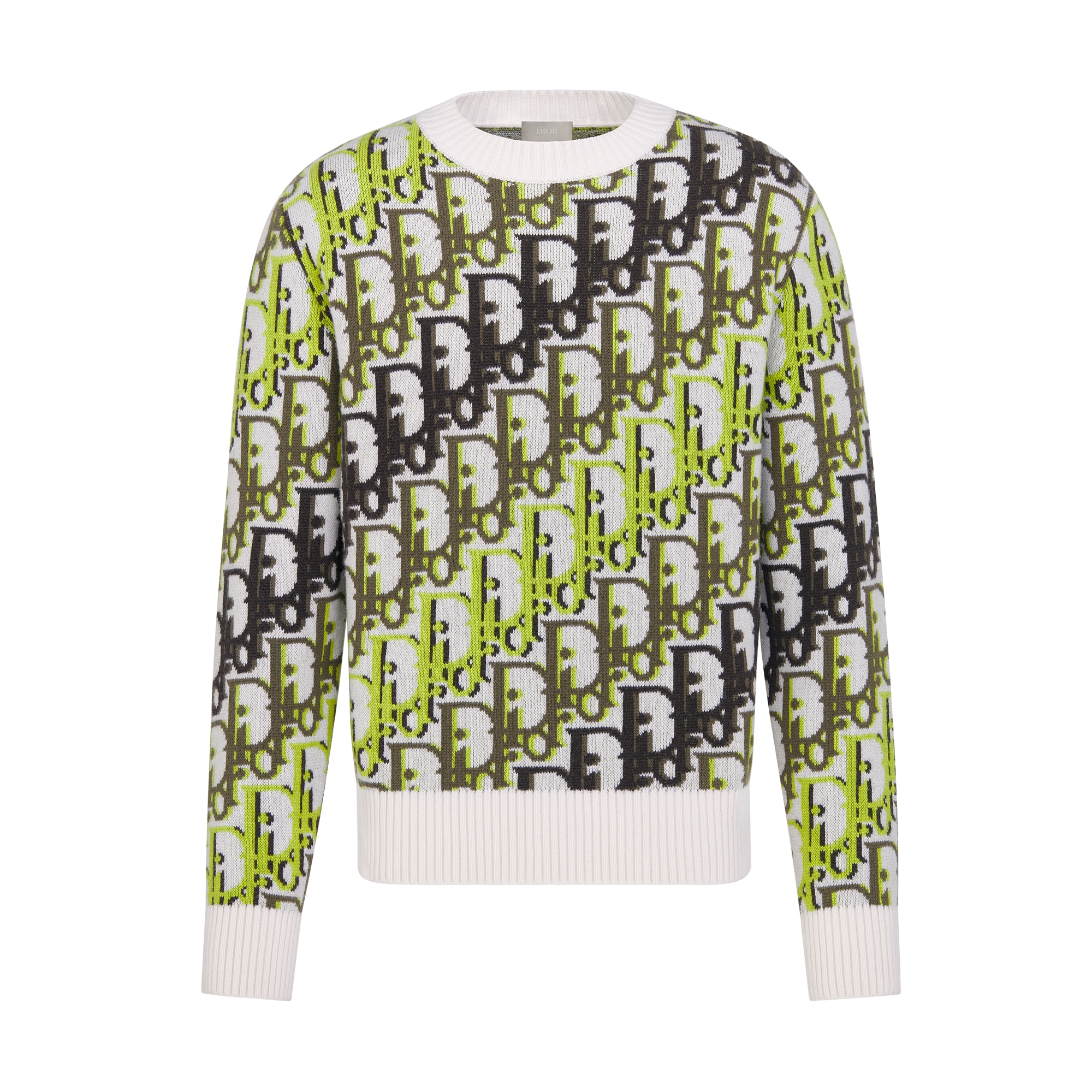  Jacquard de laine blanche