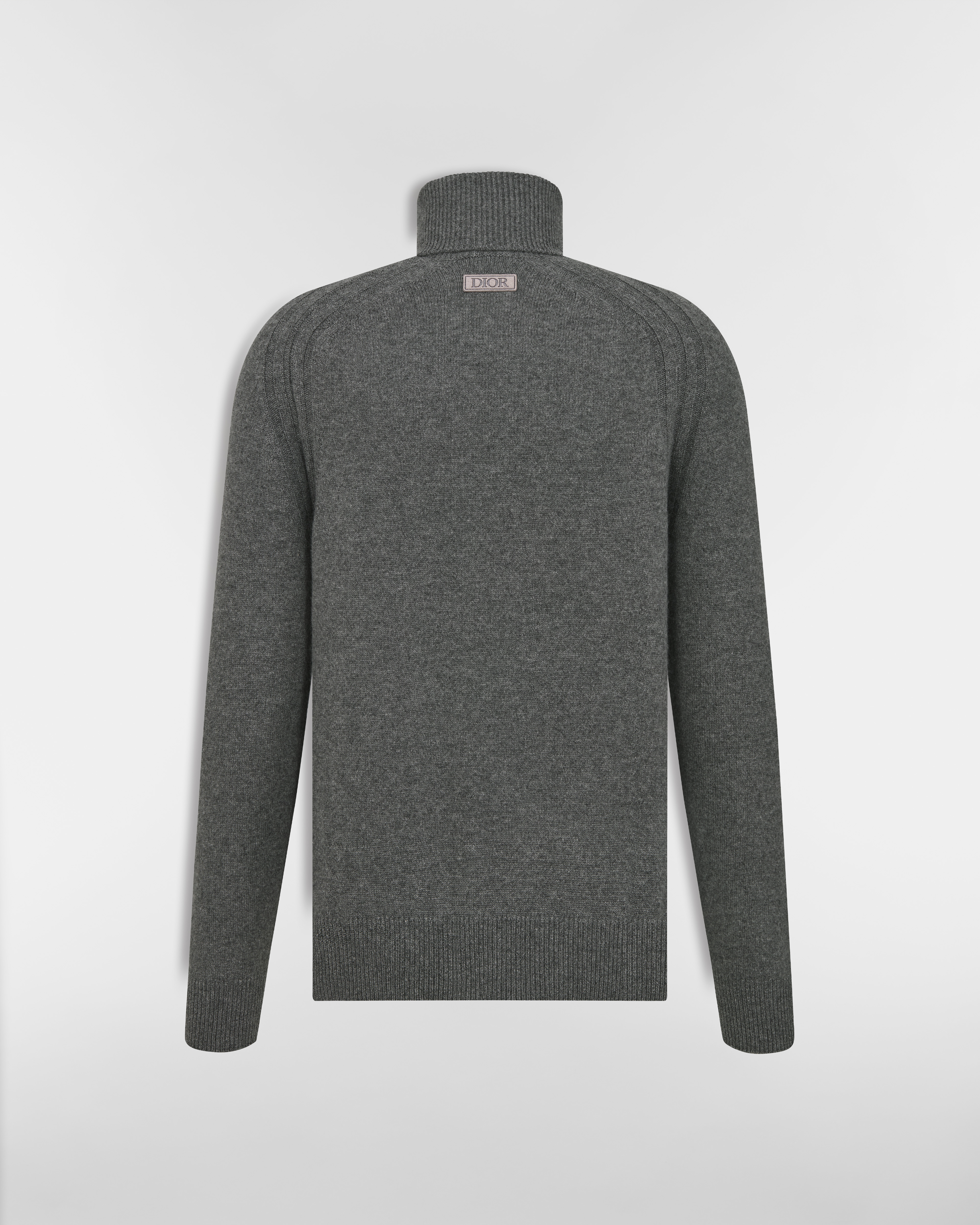 Dior Icons Sweater Gray Cashmere Jersey E08