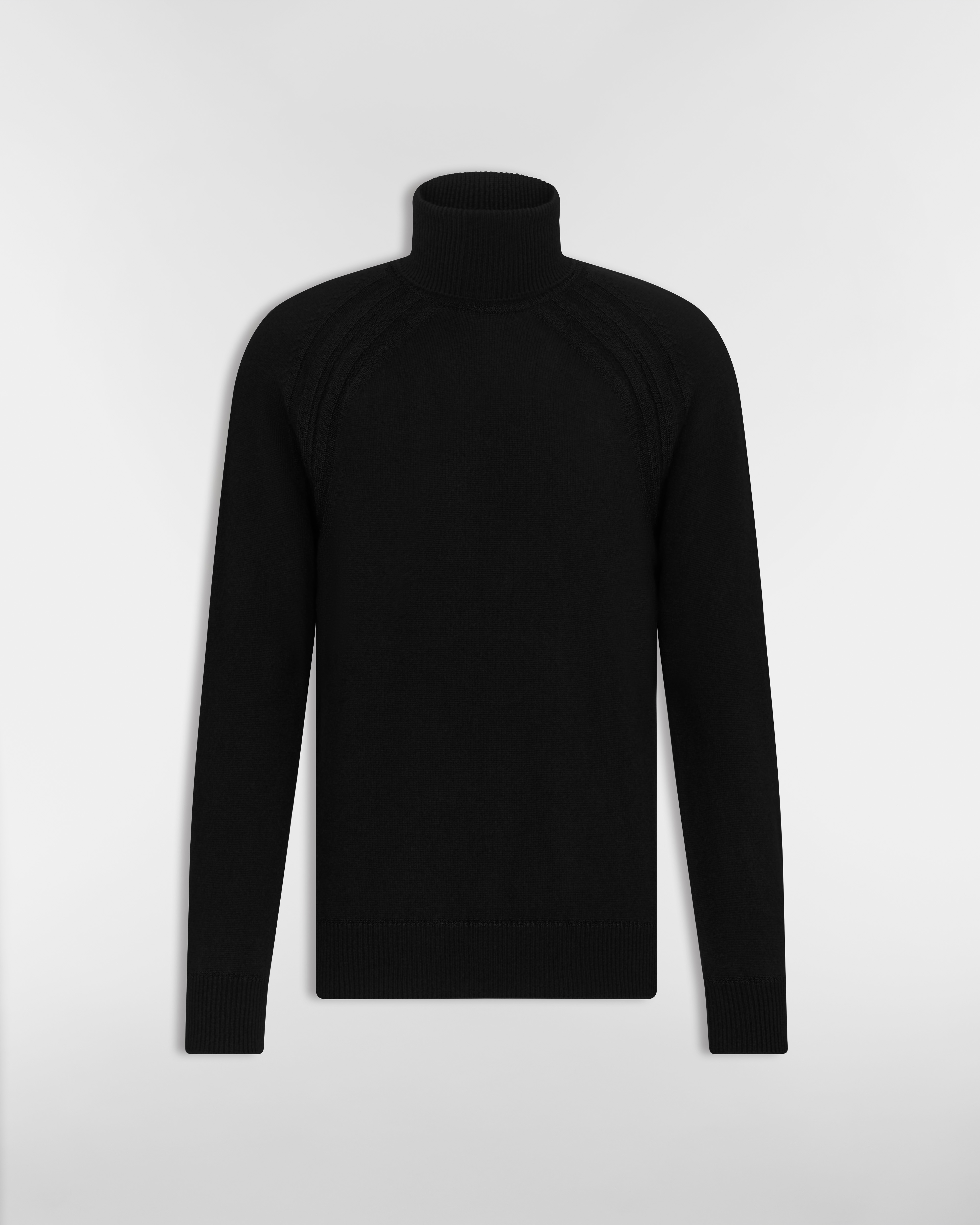 Suéter Dior Icons Jérsei de cashmere preto E01