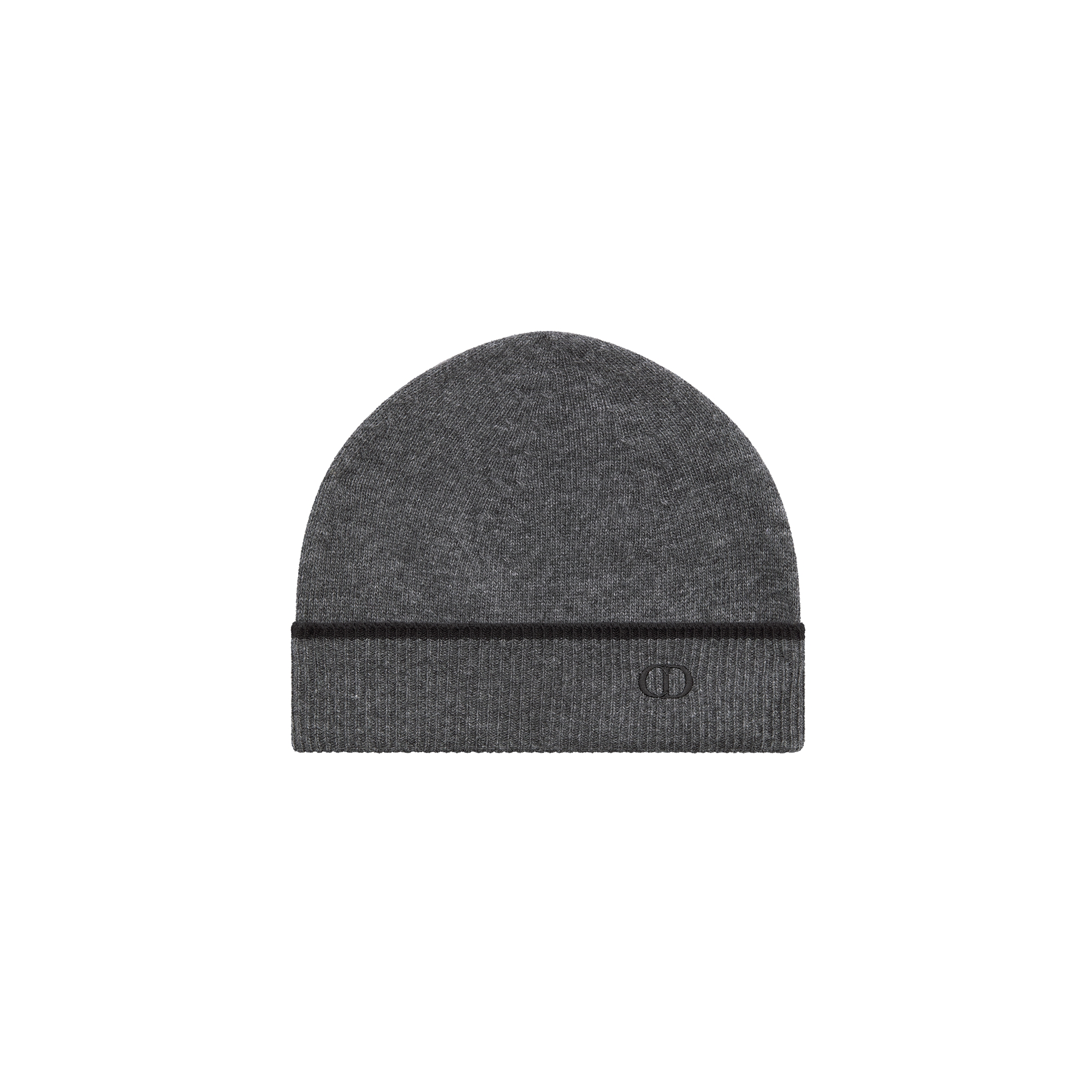  Deep Gray Wool and Cashmere Knit