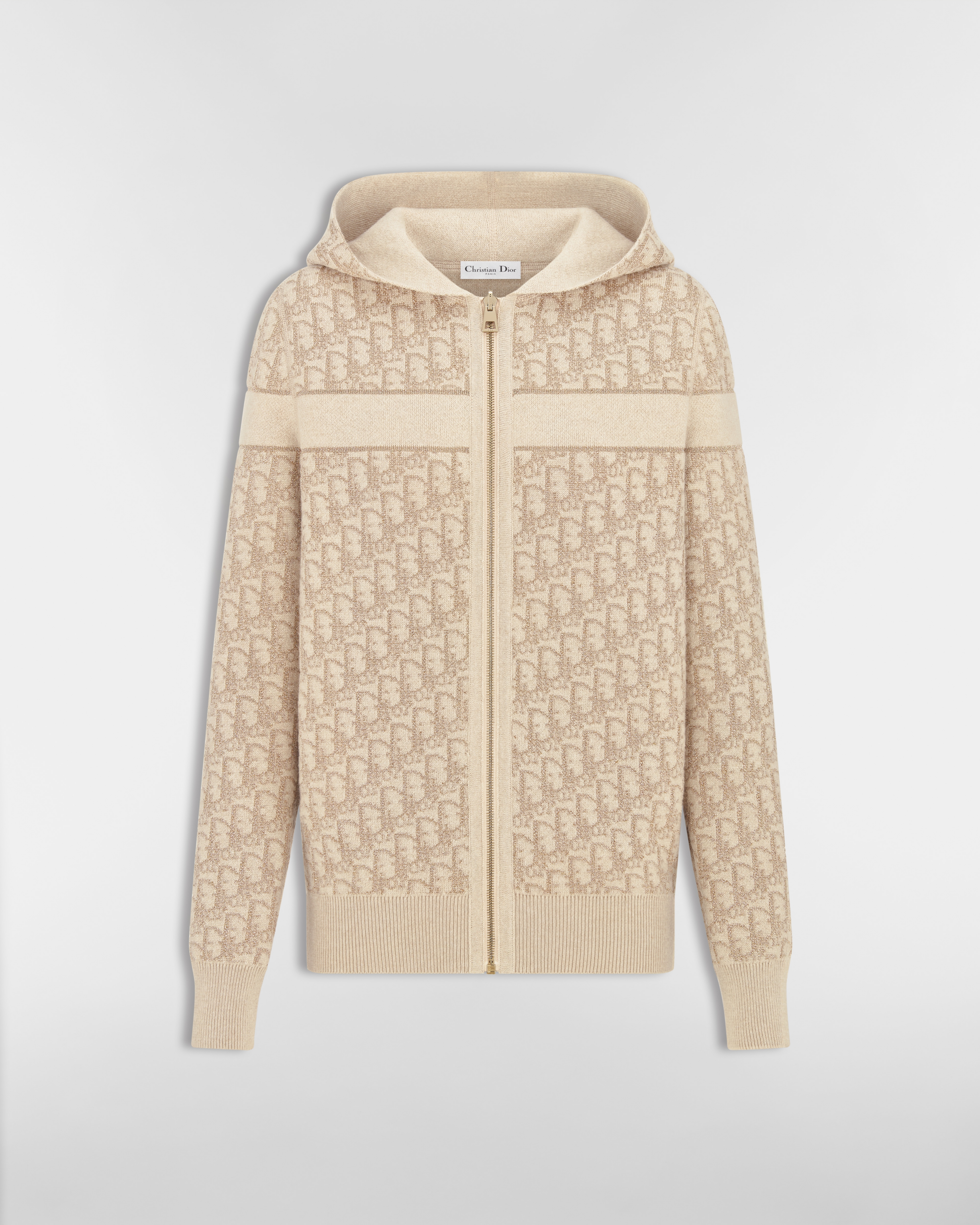 Reversible Zipped Cardigan with Hood
