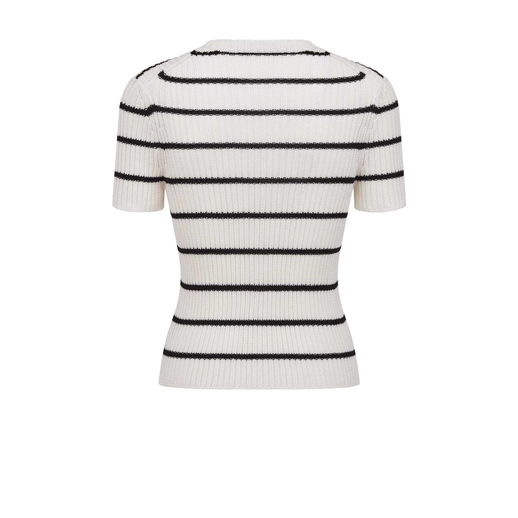 Dior Marinière Short-Sleeved Sweater