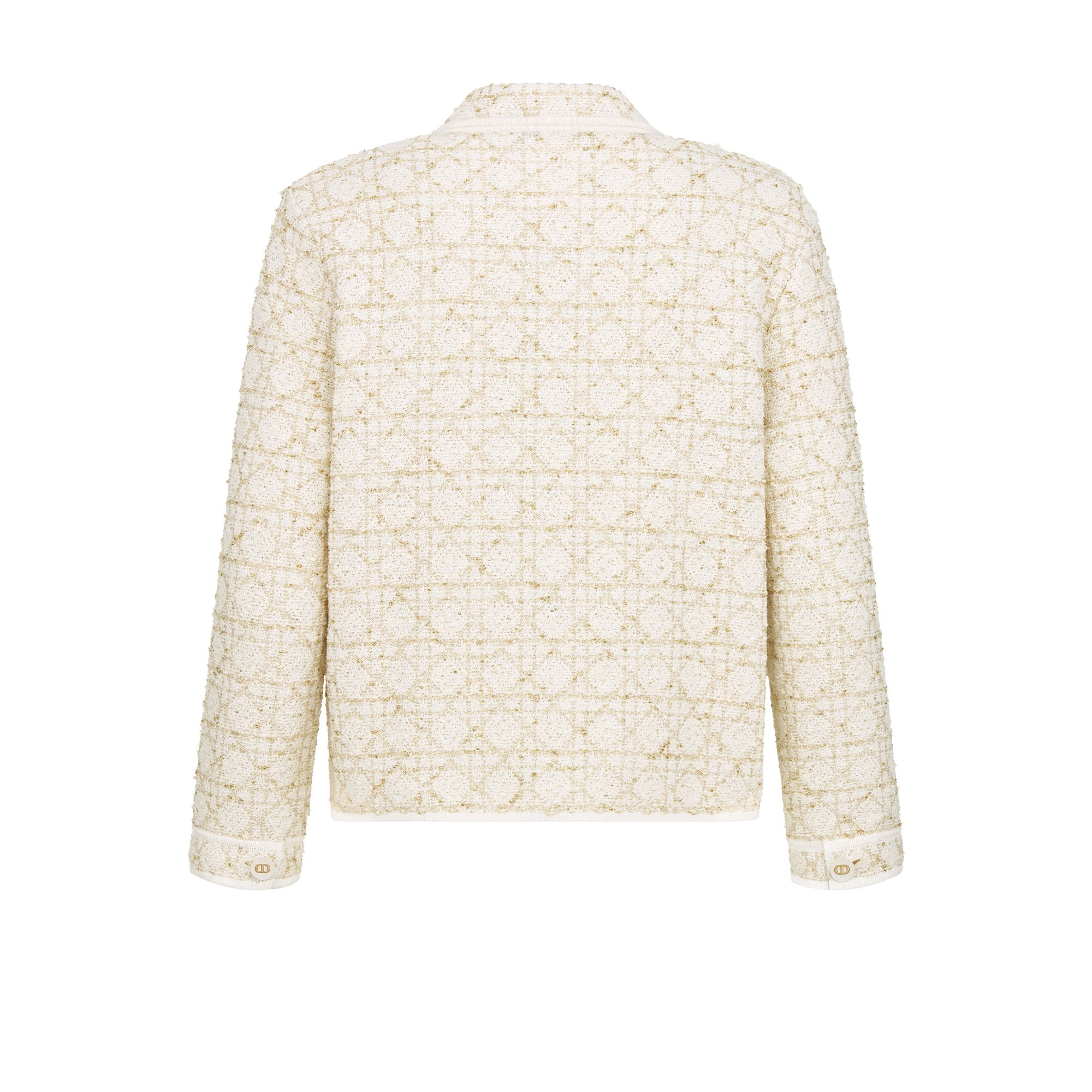 DIOR | ジャケット マクロカナージュ コットンブレンド ツイードニット