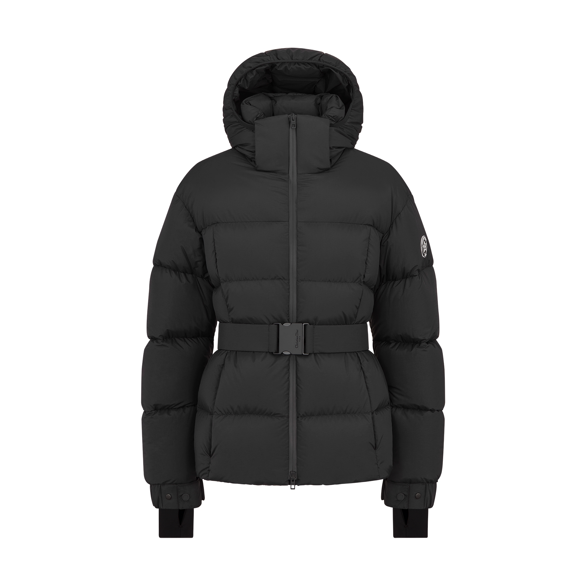  Black Quilted Technical Taffeta