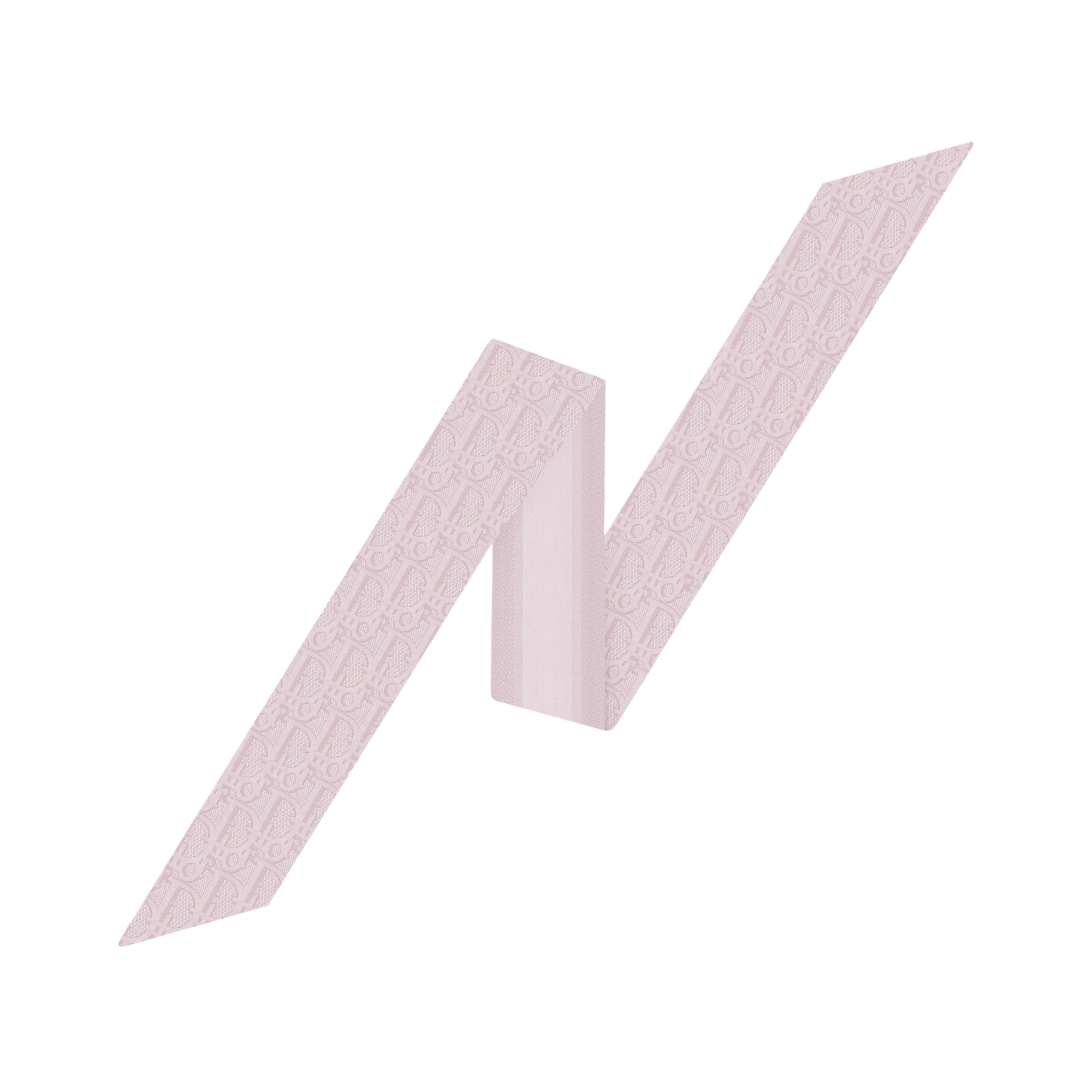  Powder Pink Silk Jacquard