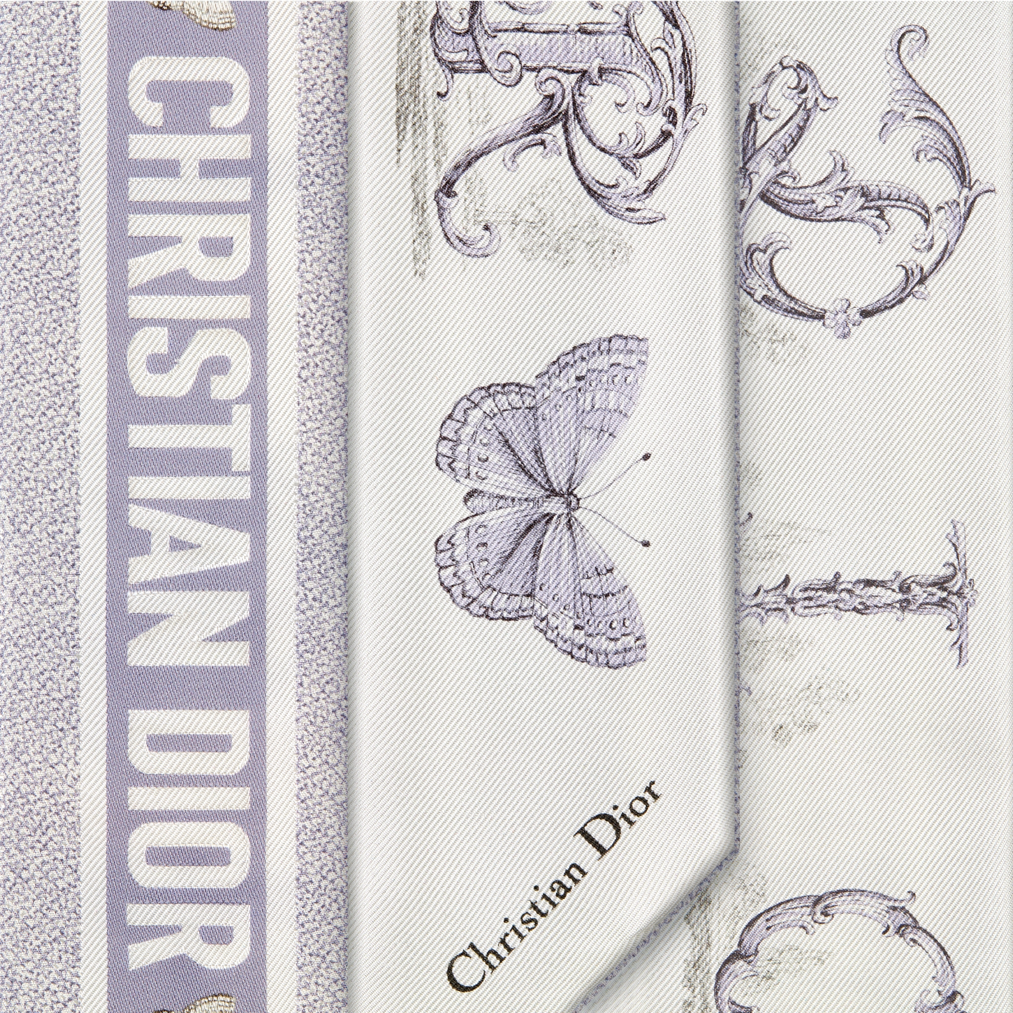 DIOR | Dior Alphabet ミッツァ スカーフ シルクツイル