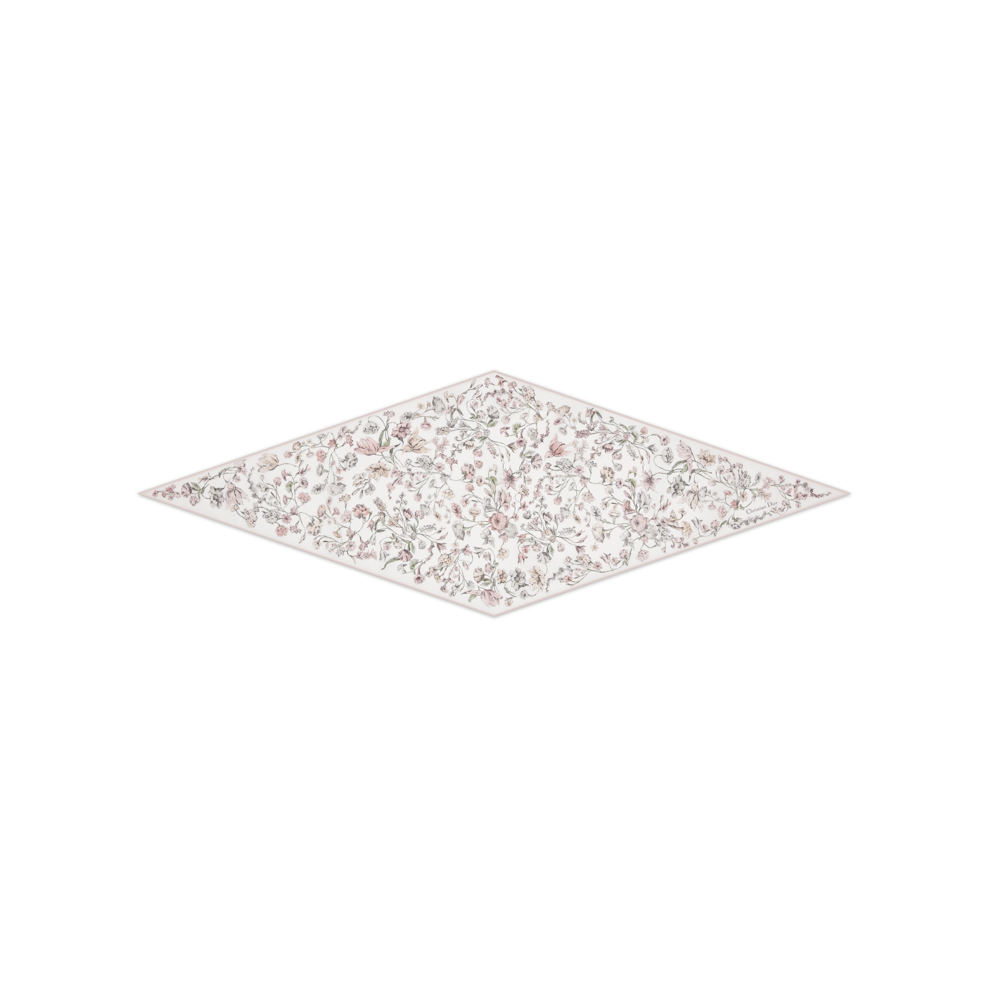 Millefiori Dior Diamond Pink Silk Twill E01