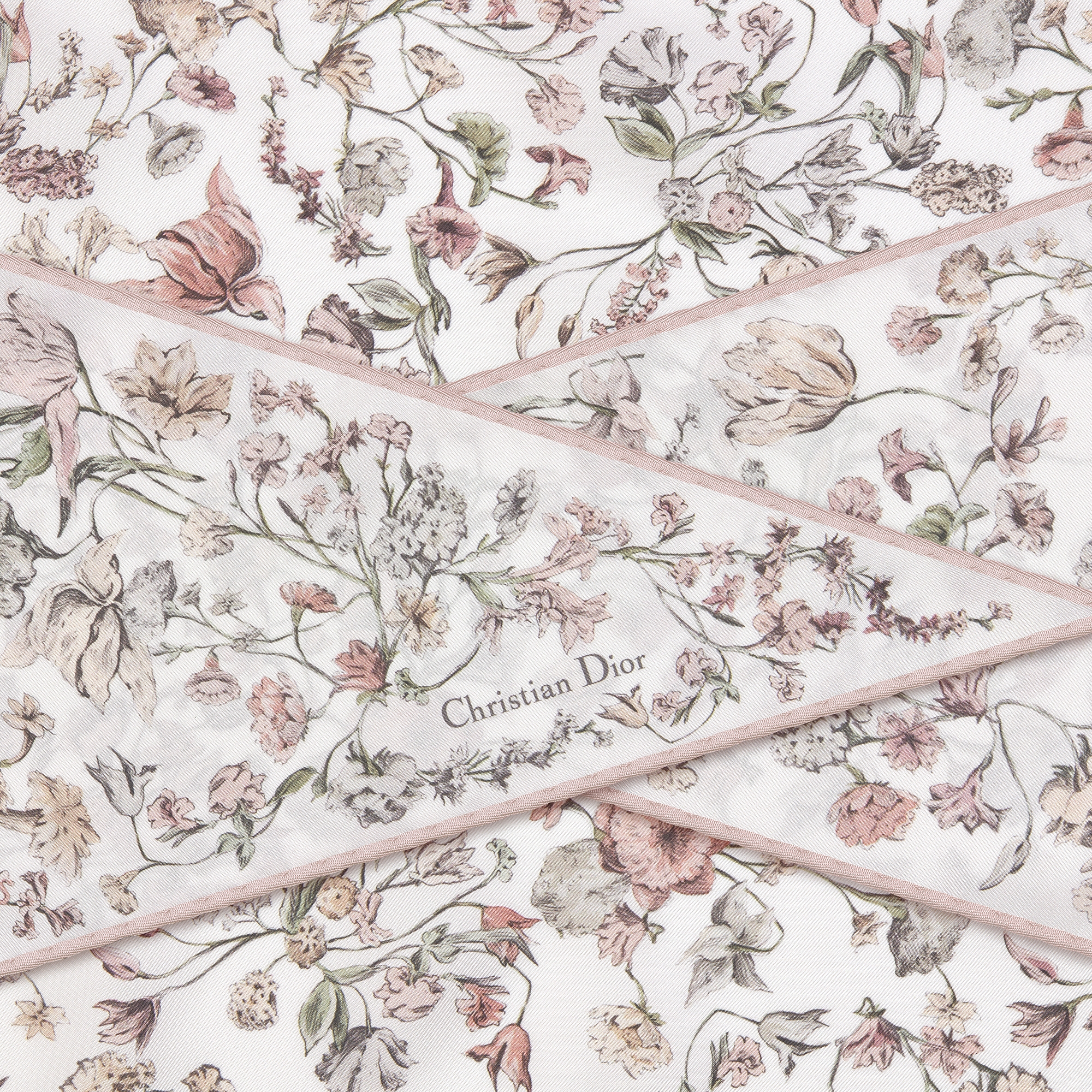 Millefiori Dior Diamond Pink Silk Twill E09