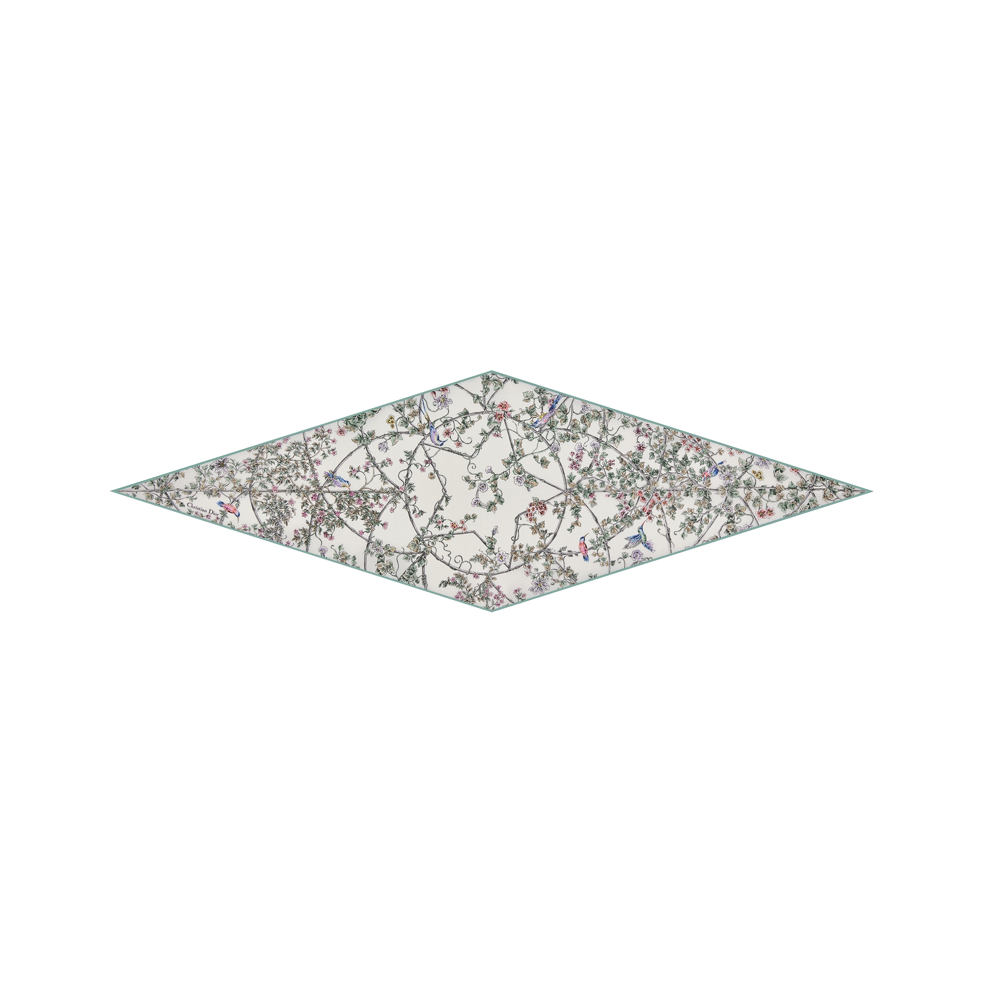 Jardin D-Étoile Dior Diamond Multicolor Silk Twill E01