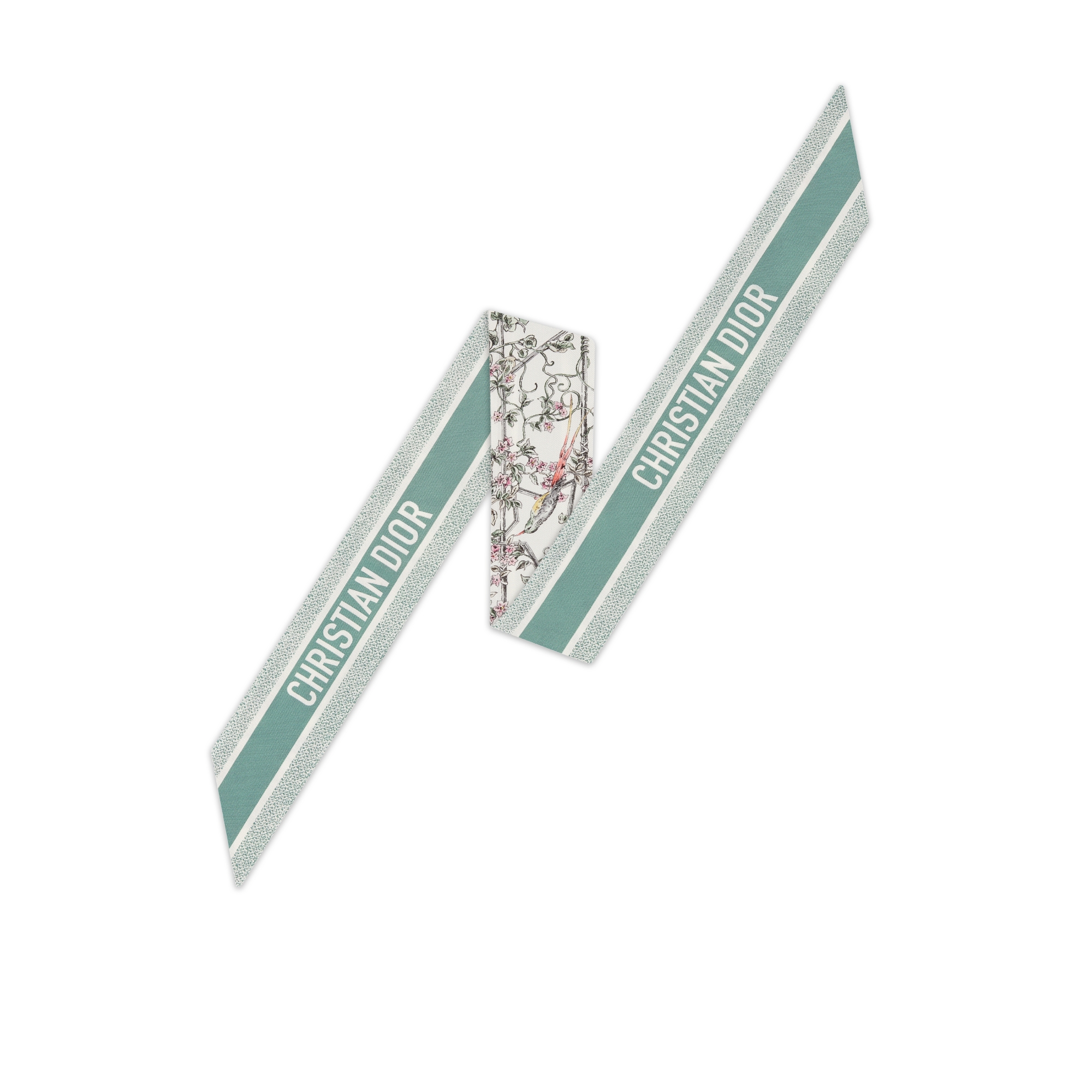 Mitzah Jardin D-Étoile Twill de seda multicolorido E08