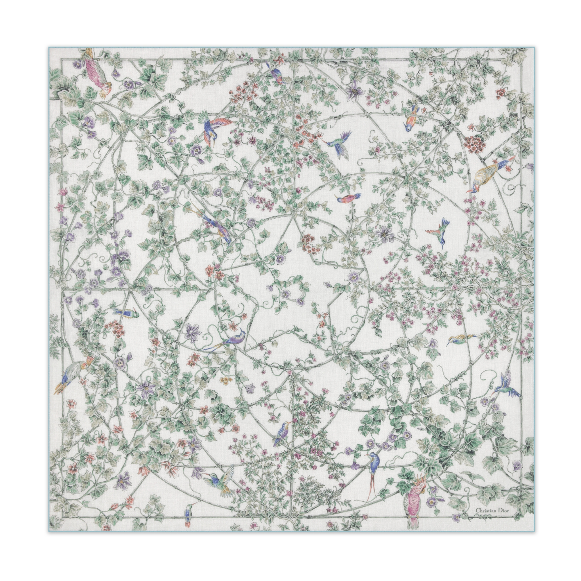 Jardin D-Étoile Shawl Multicolor Cashmere E01