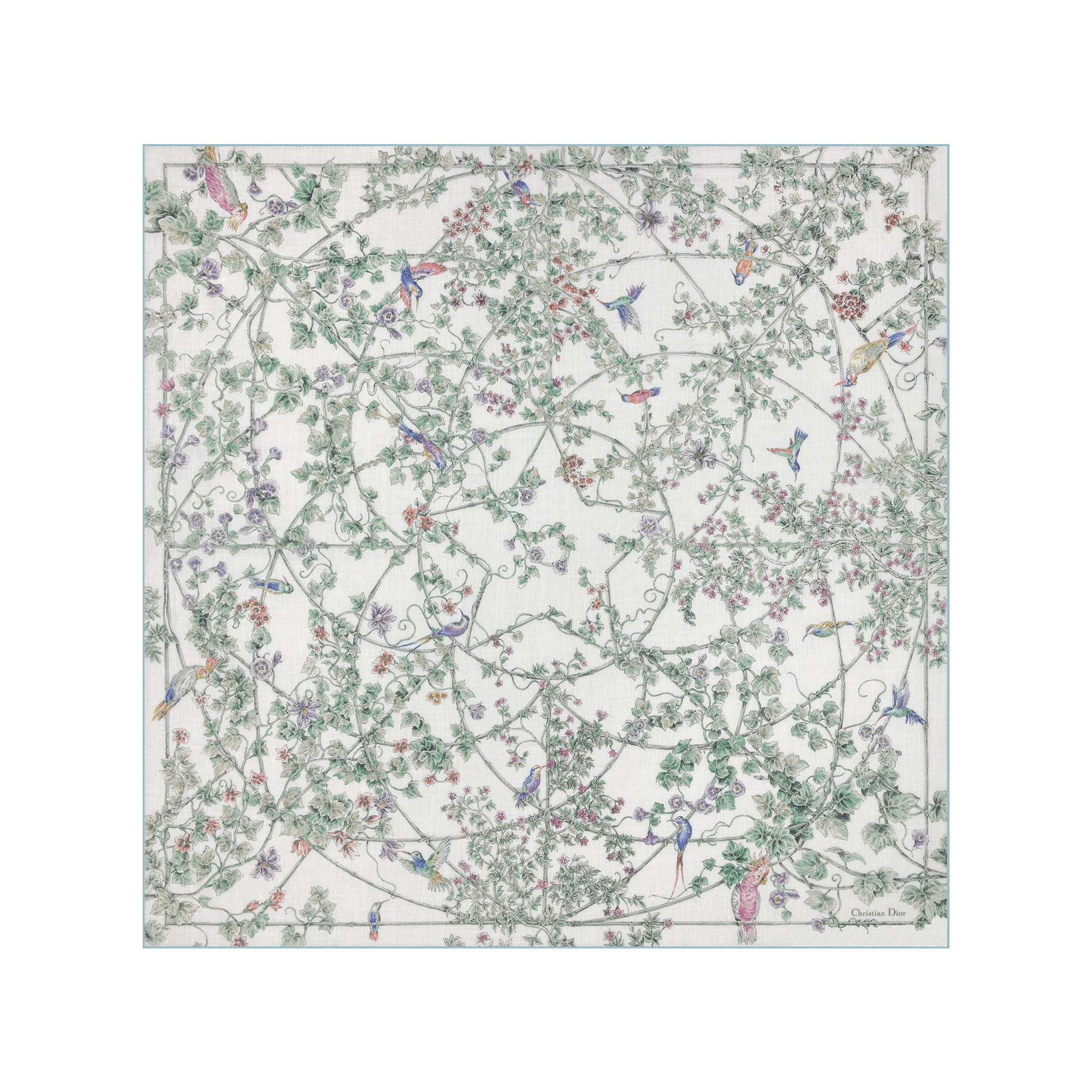 Jardin D-Étoile Shawl Multicolor Cashmere E01