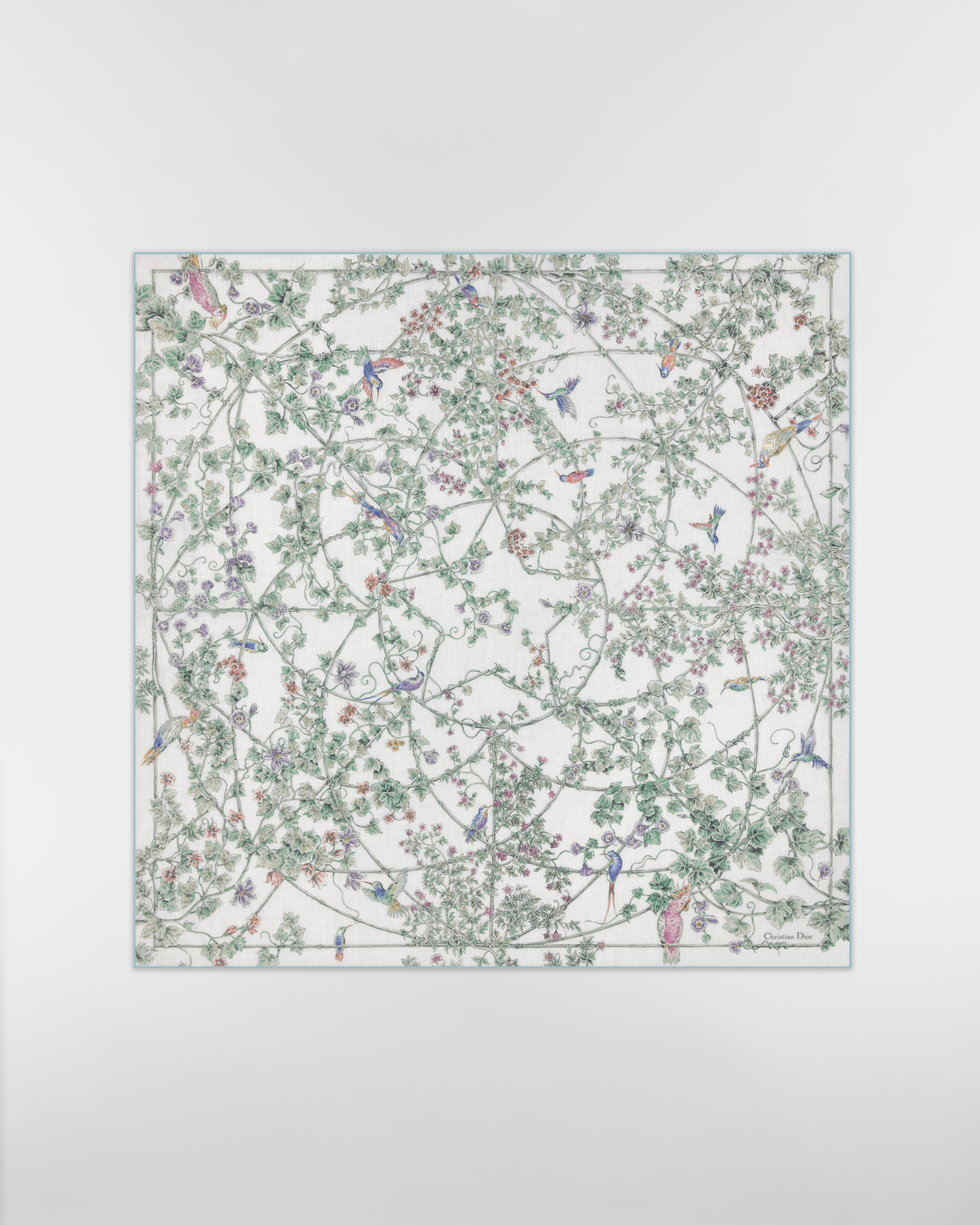 Jardin D-Étoile Shawl Multicolor Cashmere E01